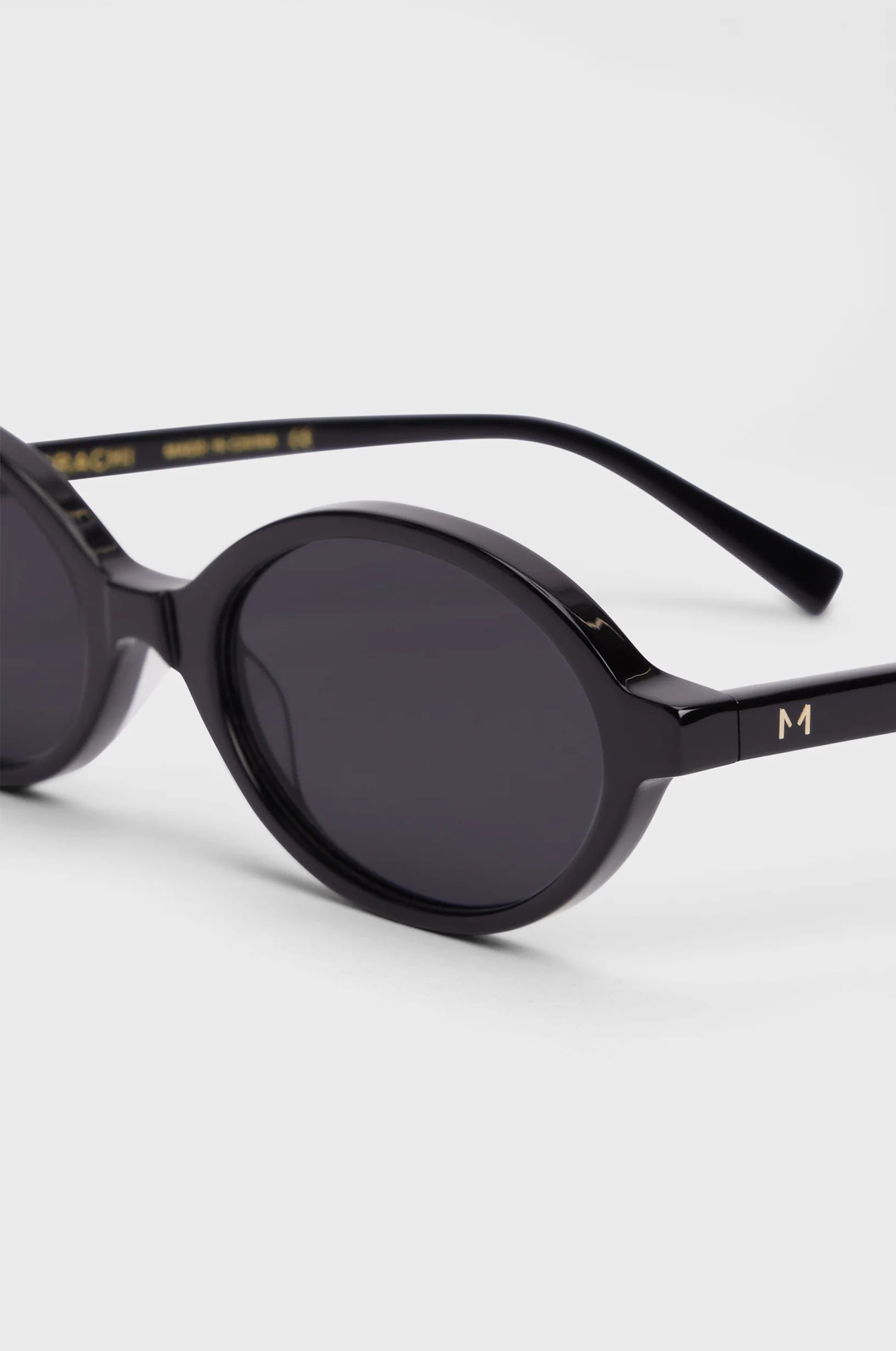 Acetate Framed Sunglasses | Black - Image 6