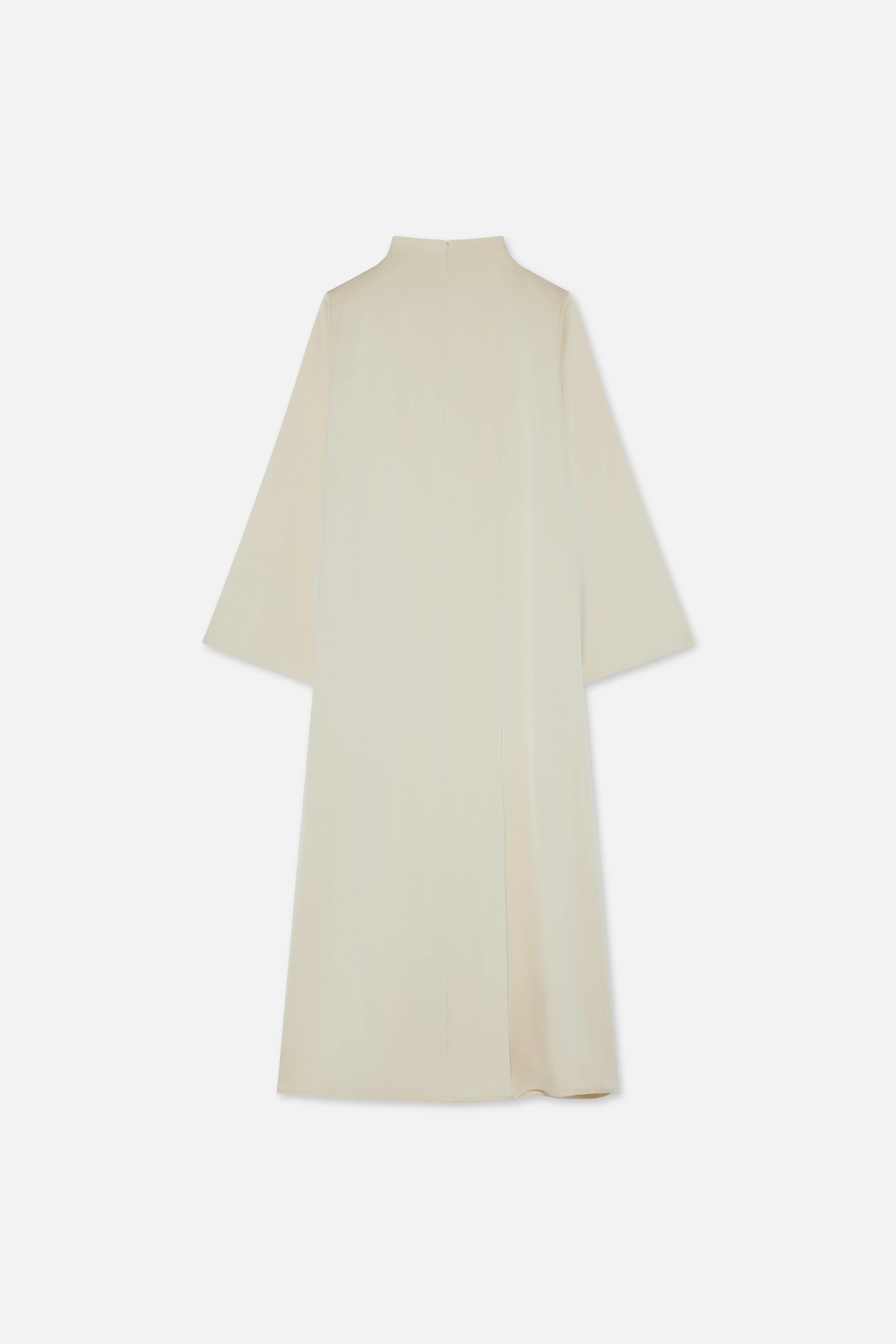 Asymmetric Drape Dress Short | Sand - Image 5