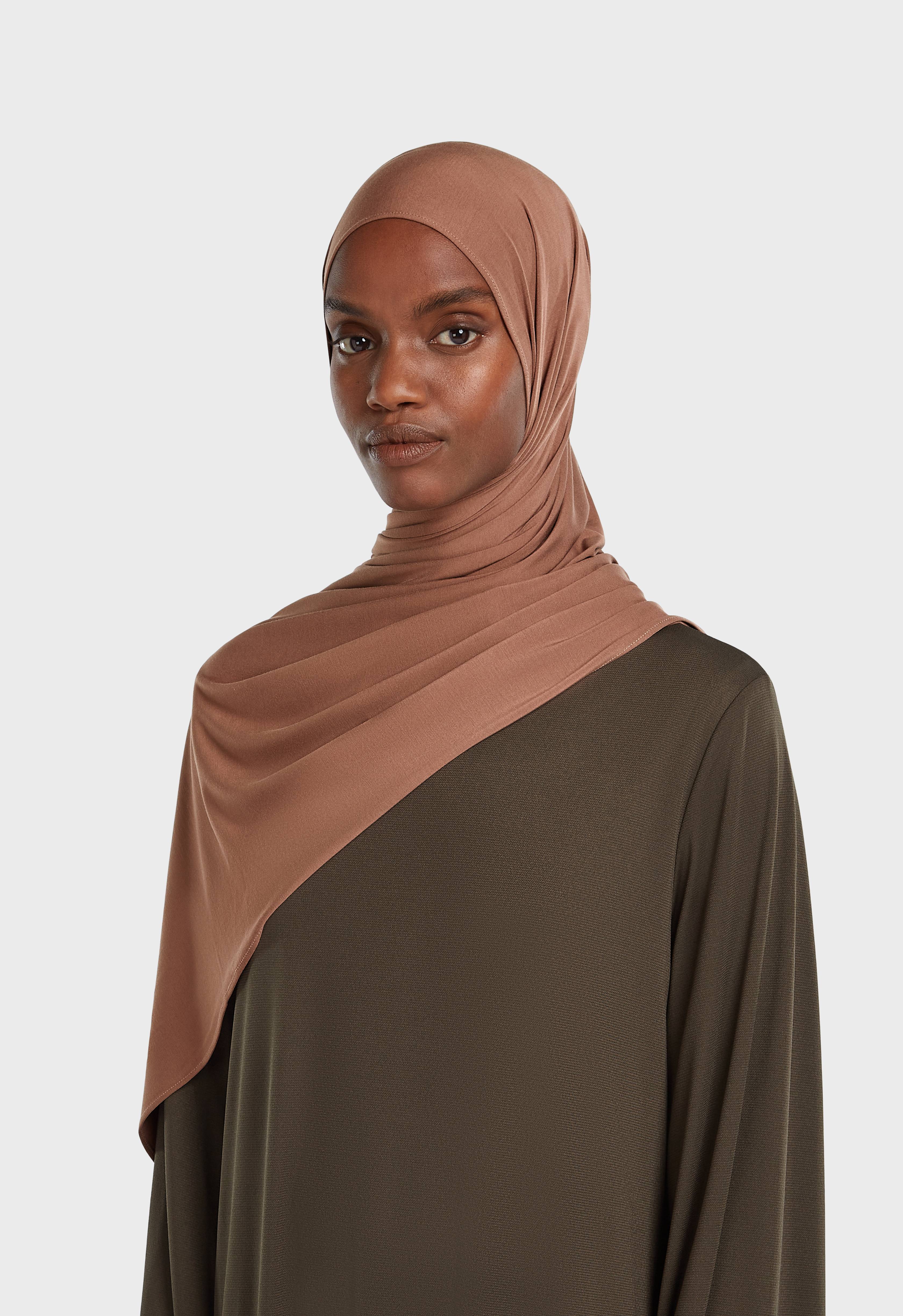 Bamboo Jersey Scarf | Brownie - Image 2