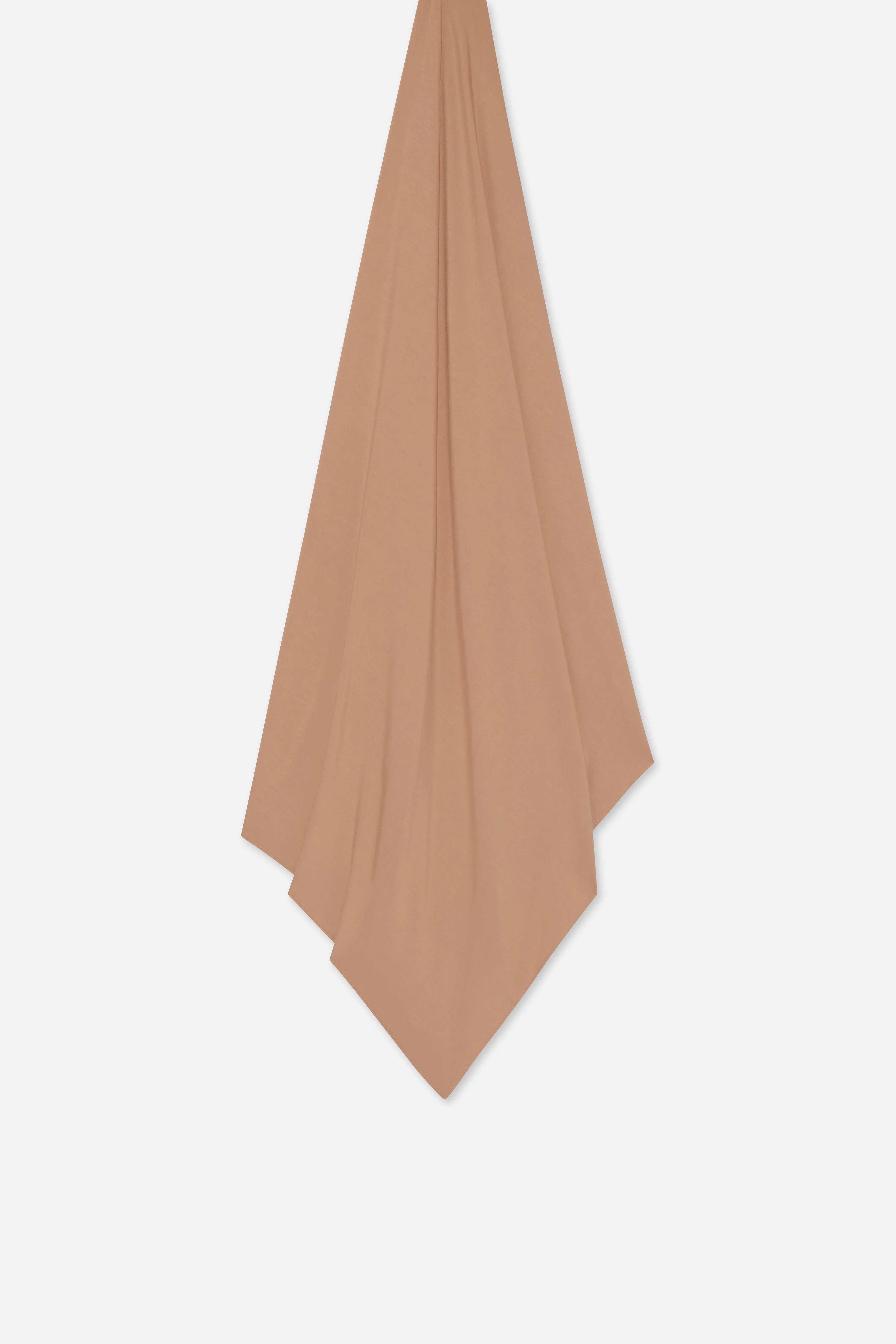 Bamboo Jersey Scarf | Burnt Caramel - Image 3