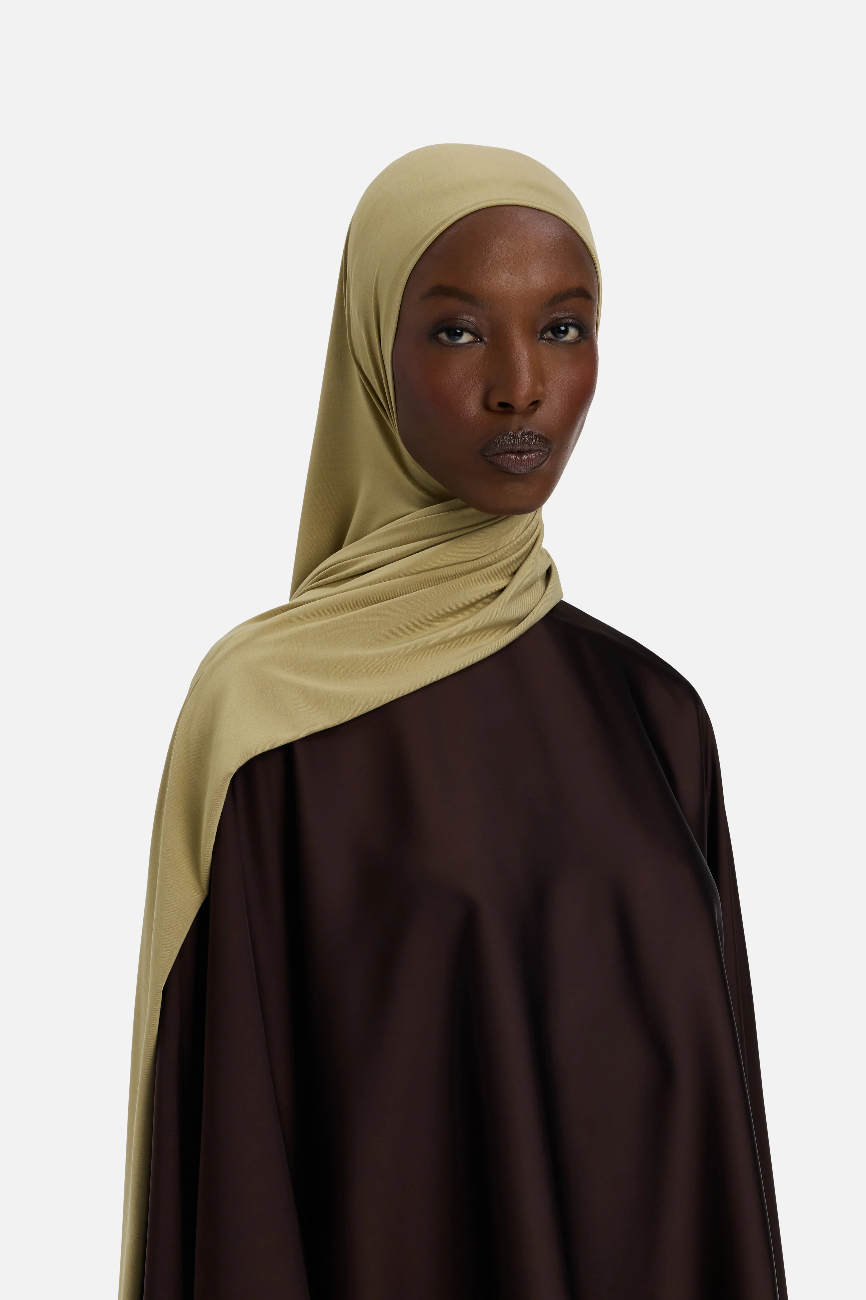 Bamboo Jersey Scarf | Dried Leaf - Image 2