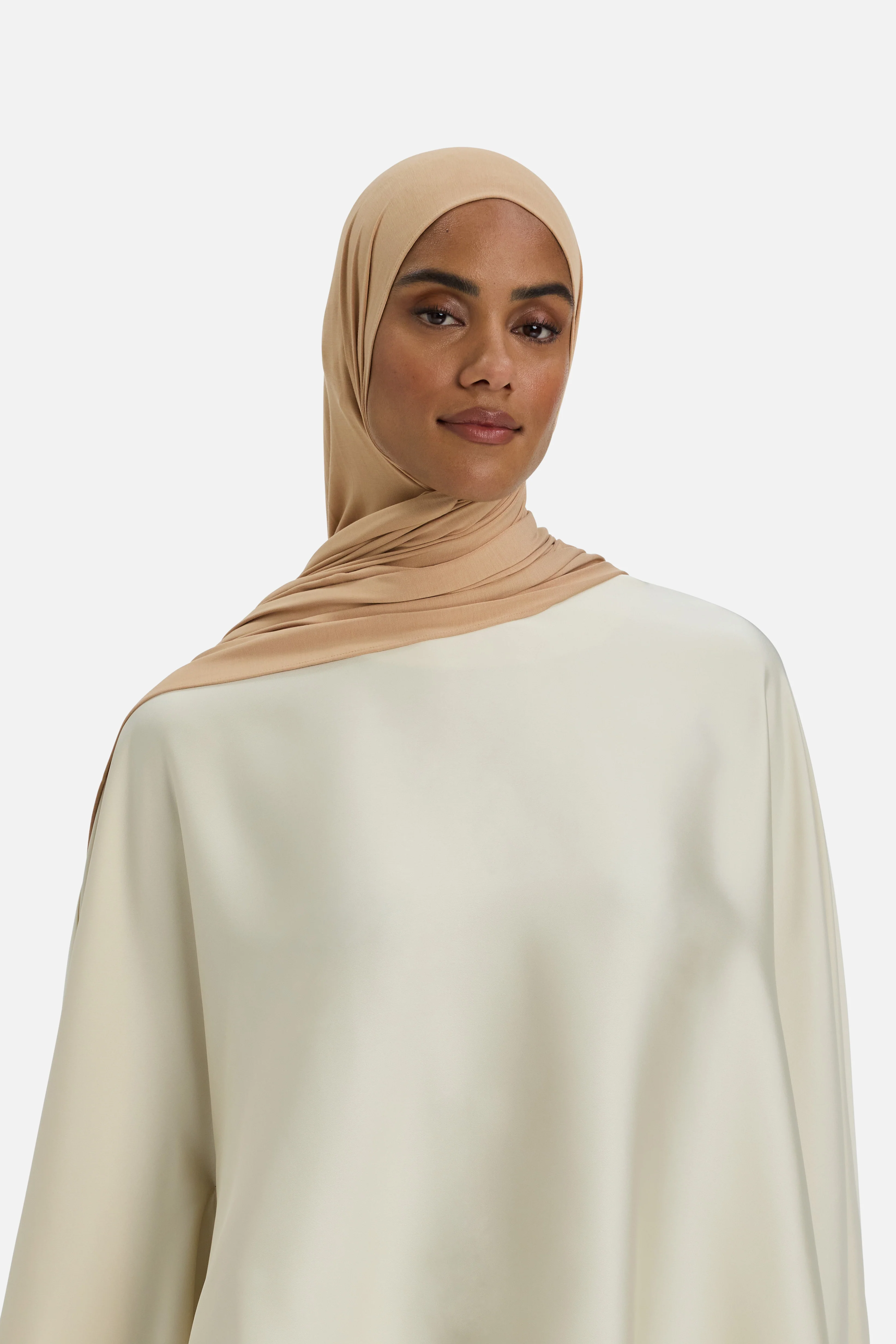 Bamboo Jersey Scarf | Light Caramel