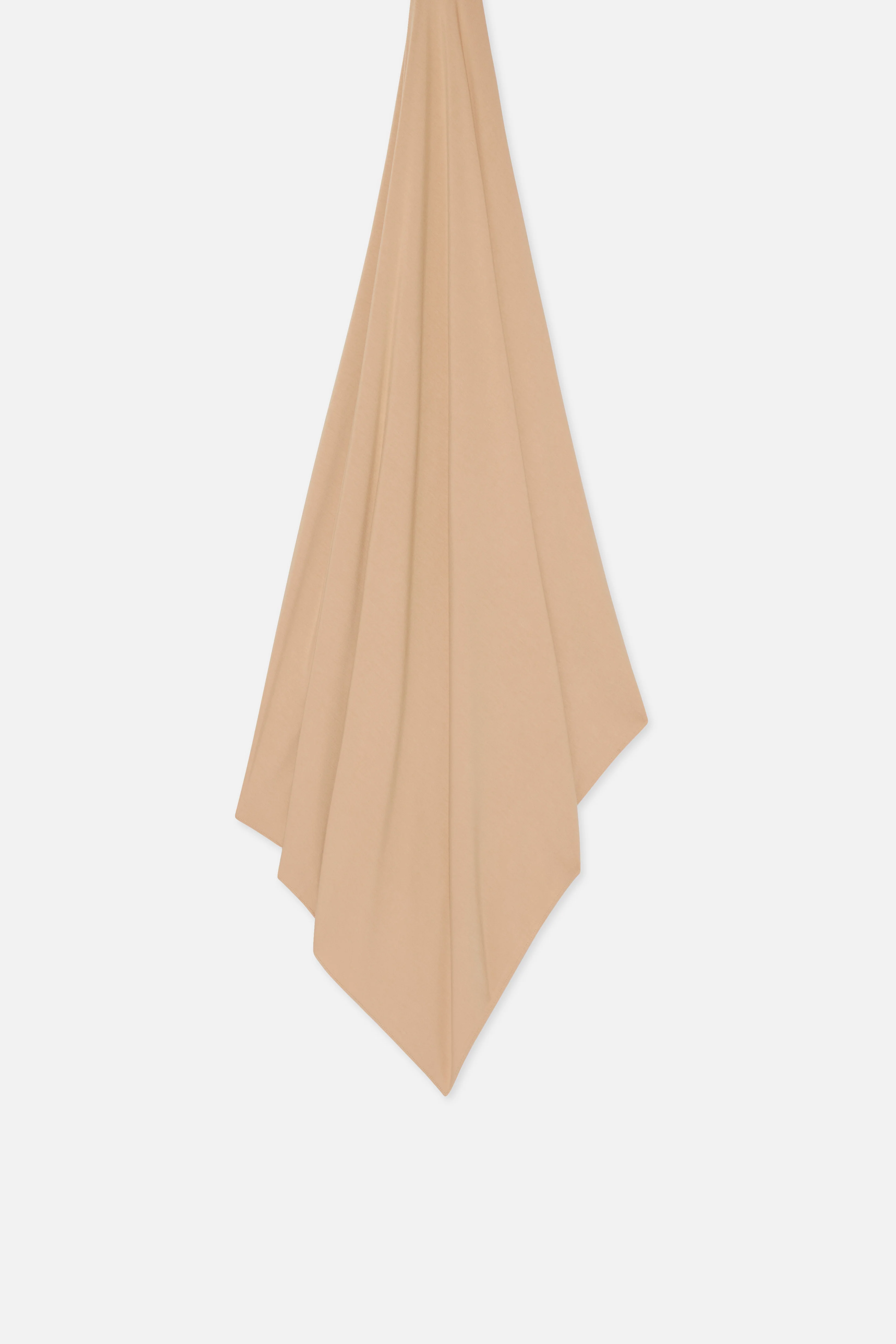 Bamboo Jersey Scarf | Light Caramel - Image 3