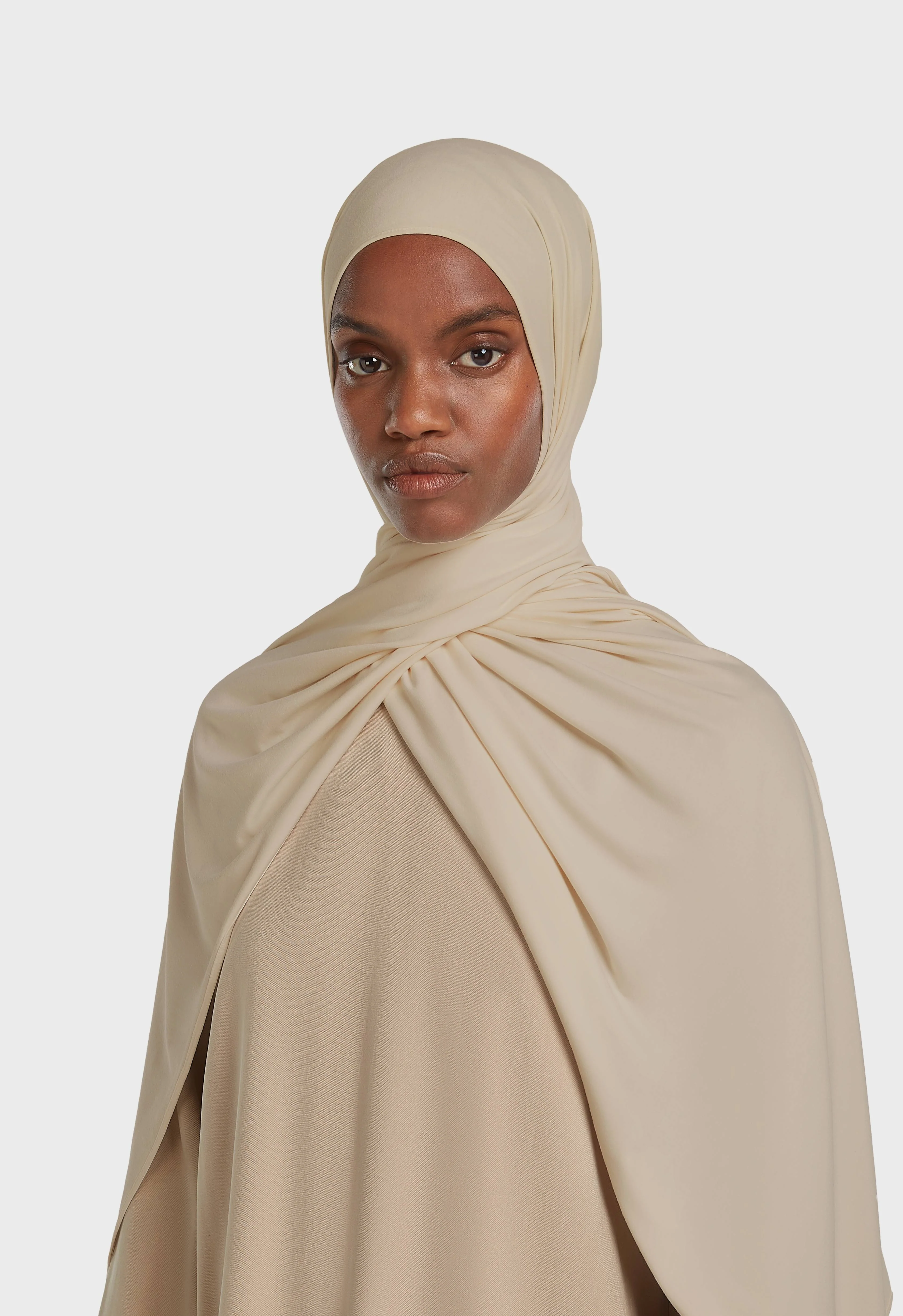 Bamboo Jersey Scarf | Mocha - Image 2
