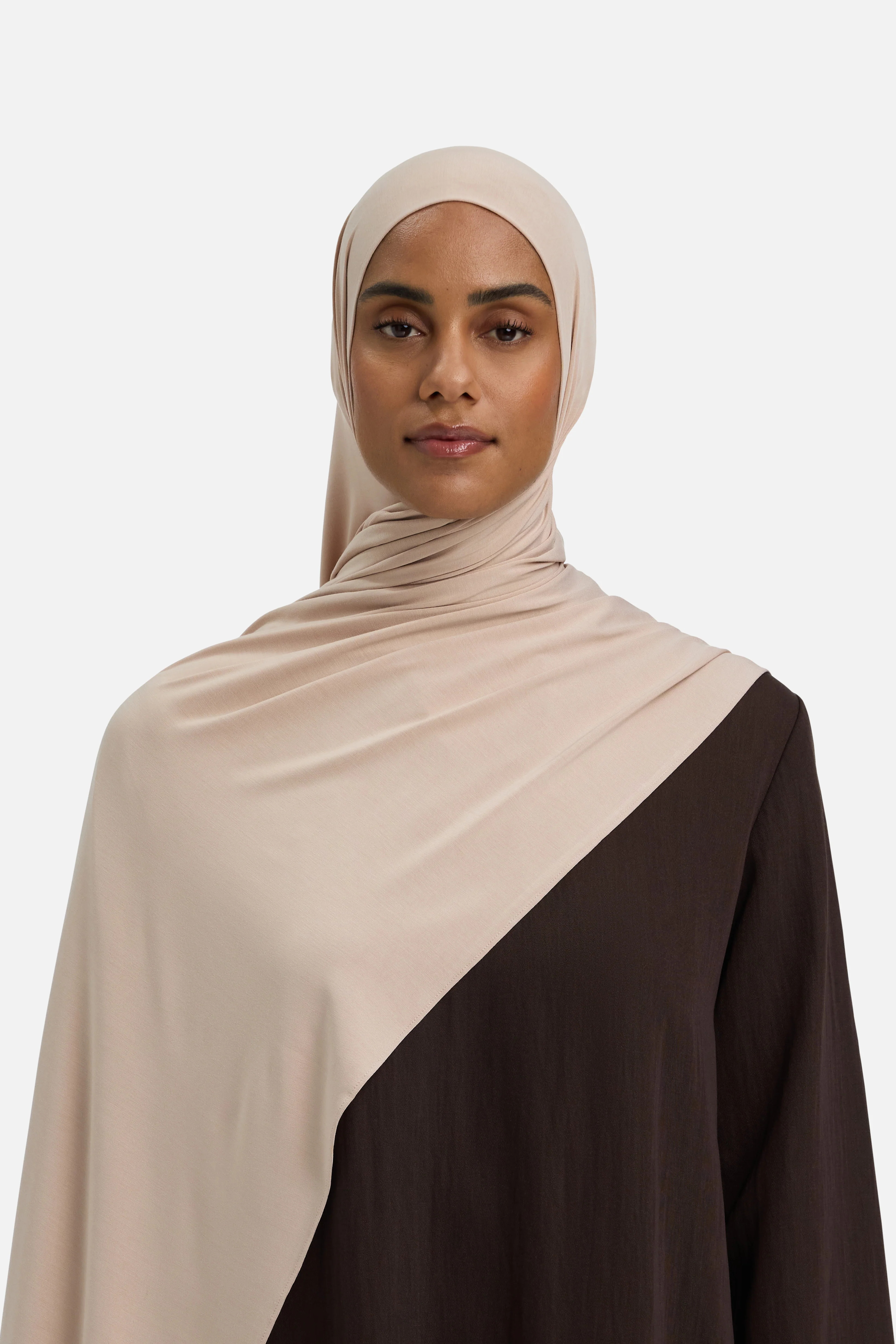 Bamboo Jersey Scarf | Nougat