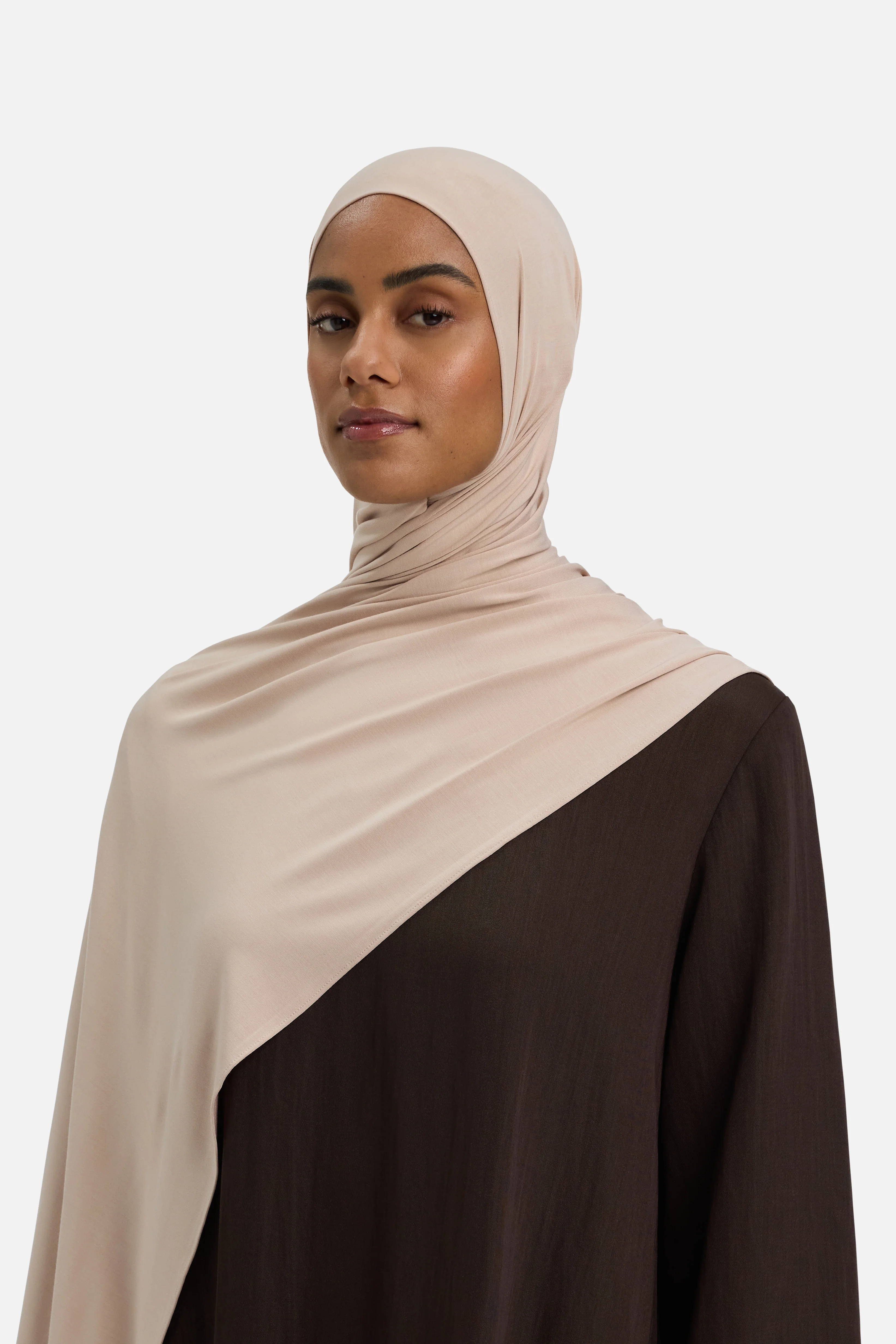 Bamboo Jersey Scarf | Nougat - Image 2