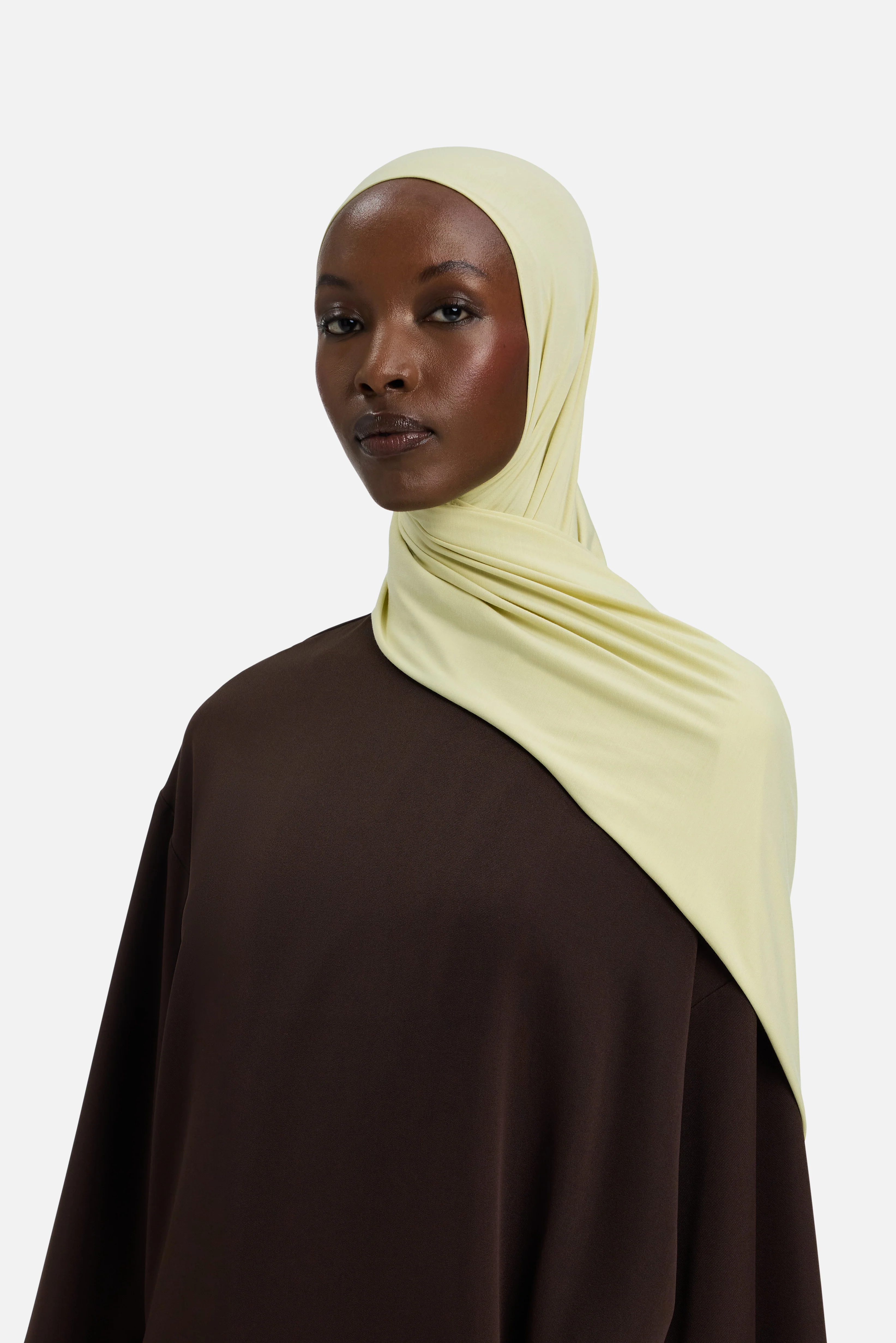 Bamboo Jersey Scarf | Pale Oyster - Image 2