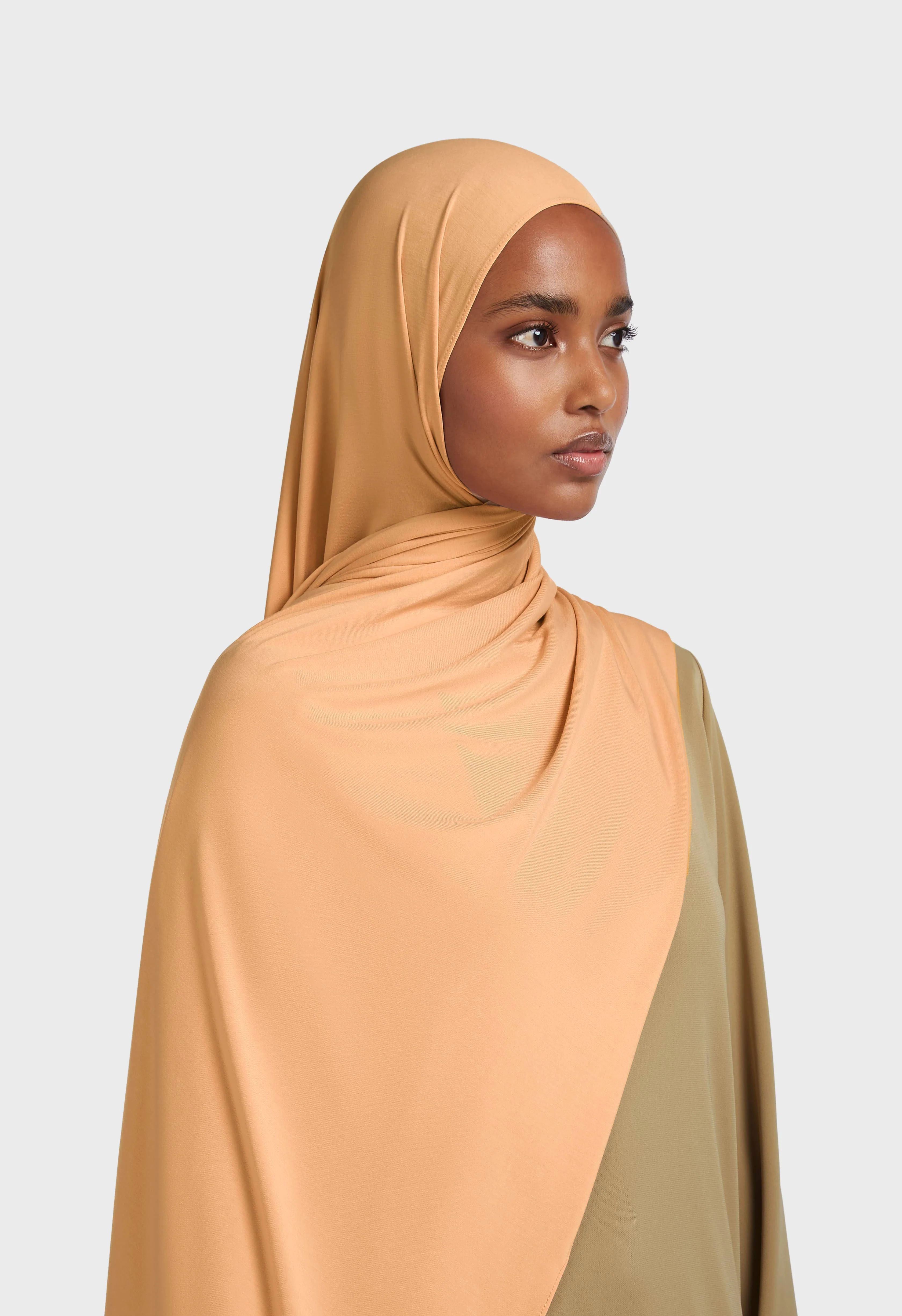 Bamboo Jersey Scarf | Powder Sand - Image 2