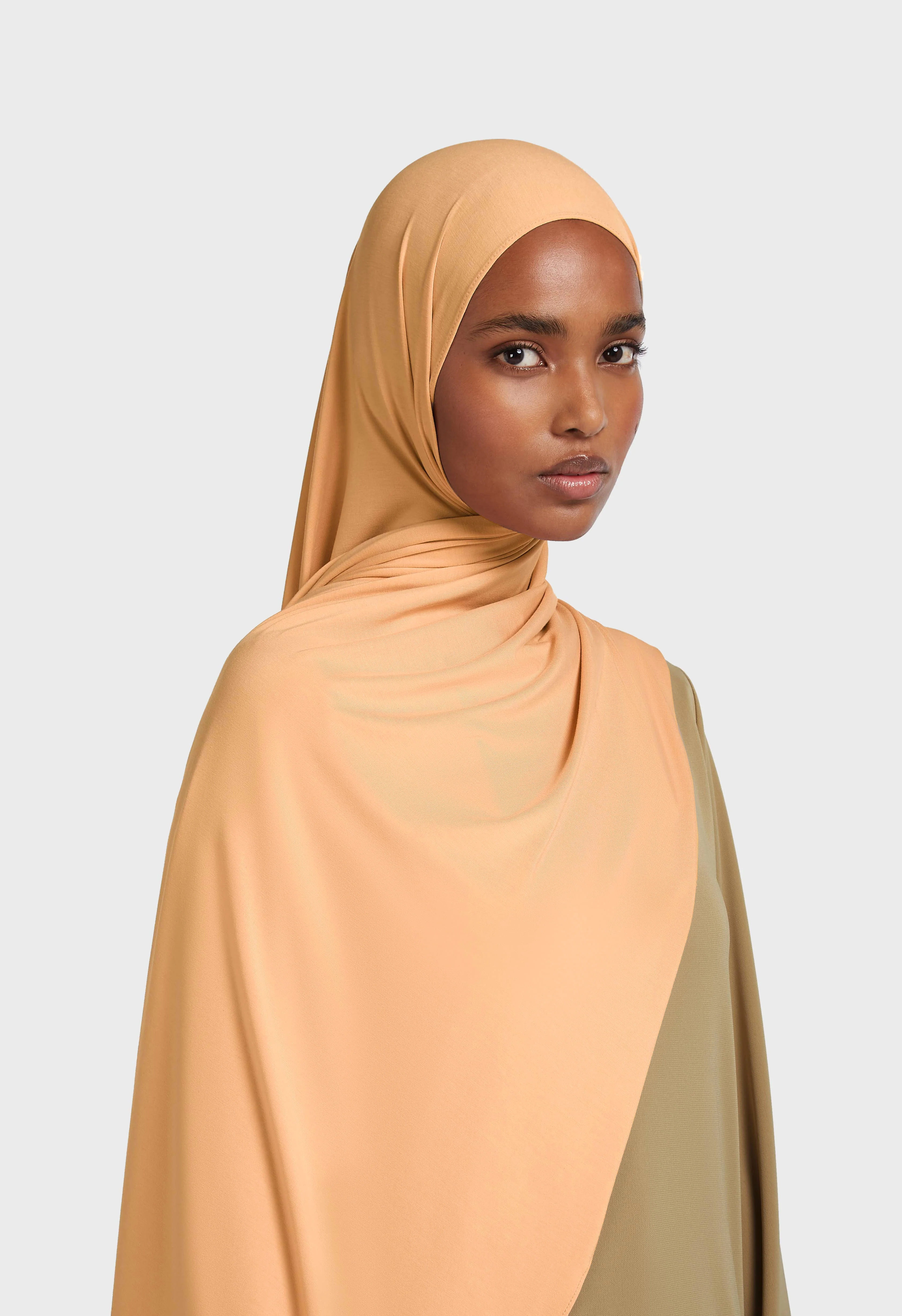 Bamboo Jersey Scarf | Powder Sand - Image 3