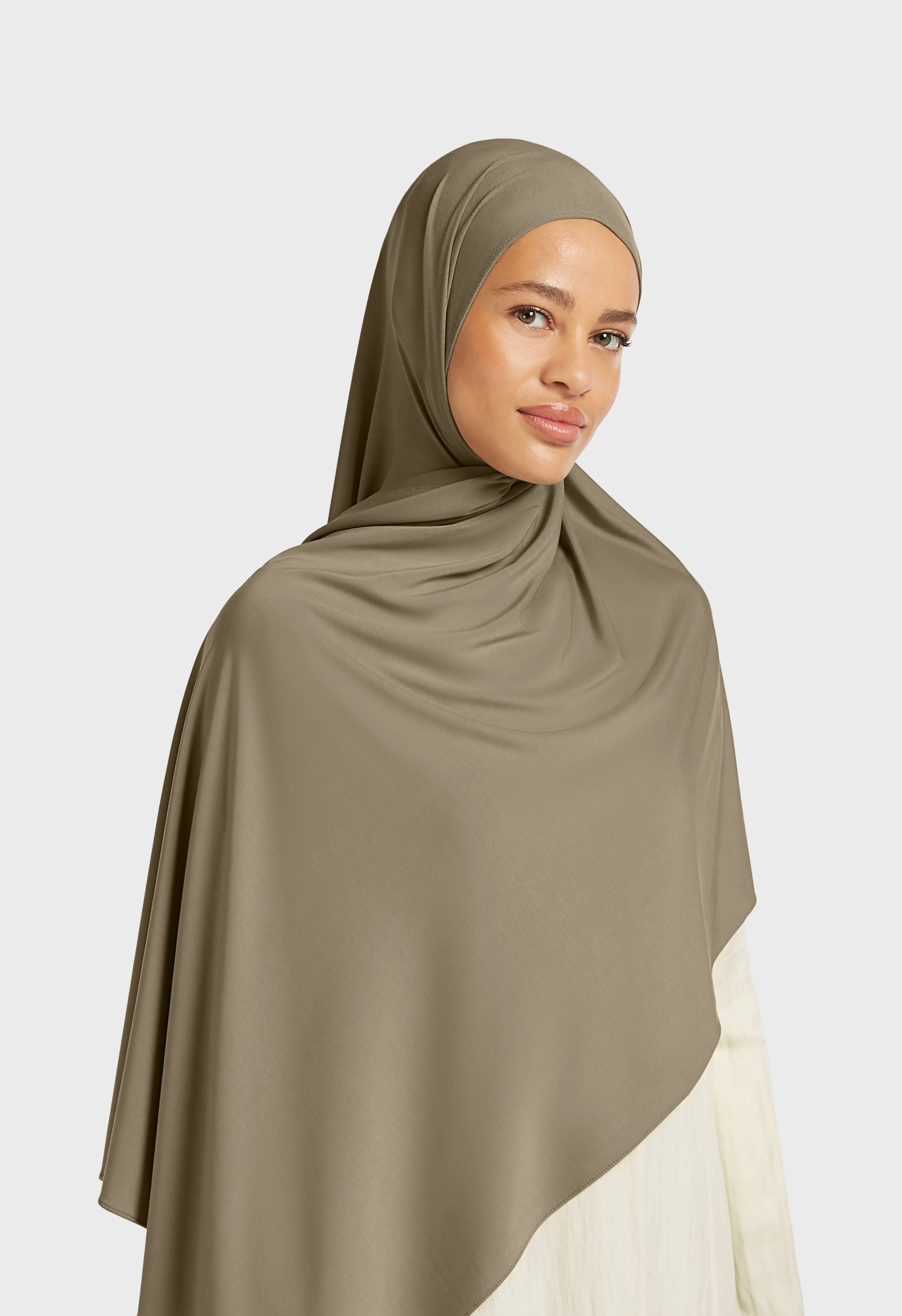 Bamboo Jersey Scarf | Roasted Cashew - Image 2