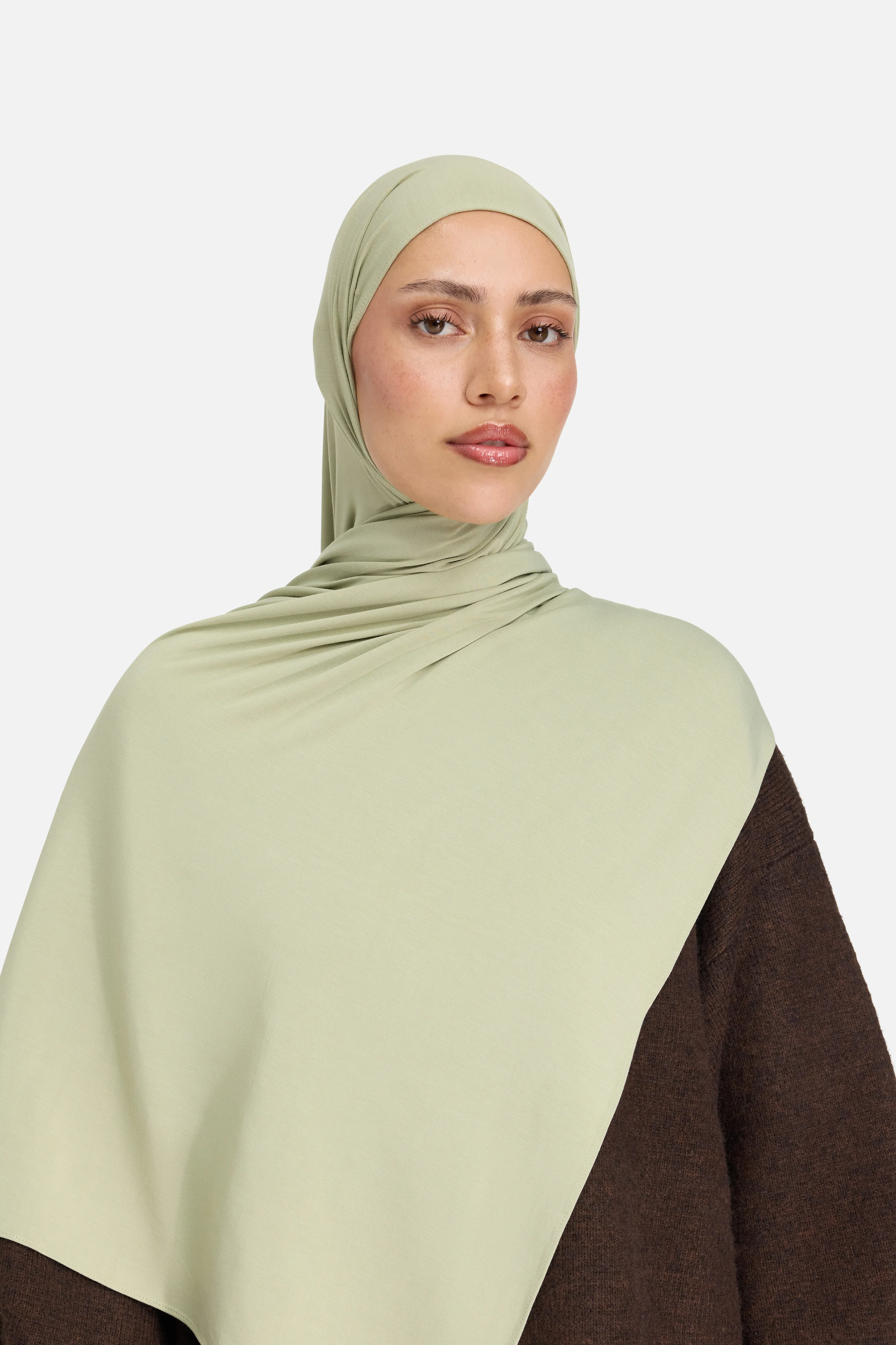 Bamboo Jersey Scarf | Sage - Image 2