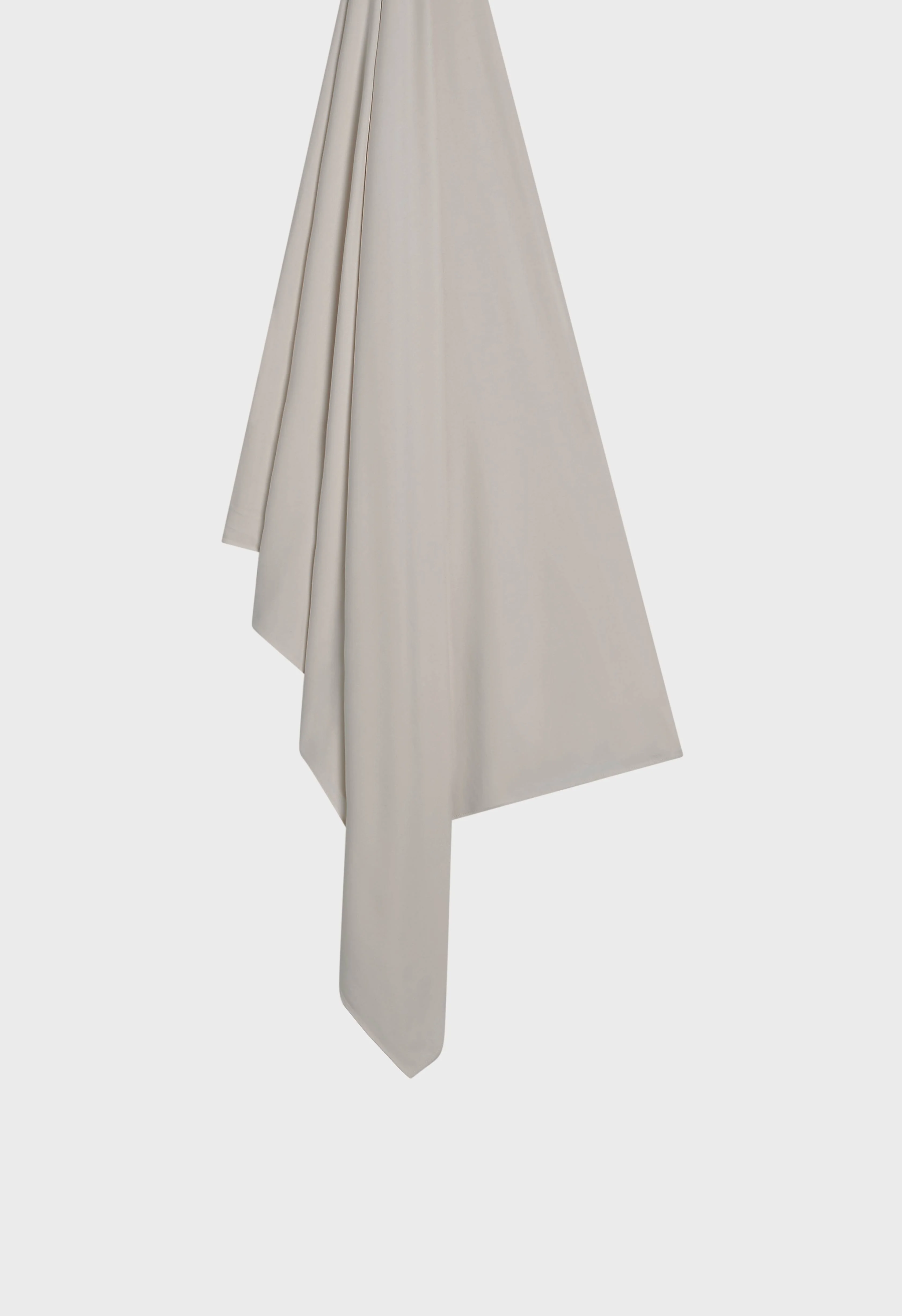 Bamboo Jersey Scarf | Sand Beige - Image 3