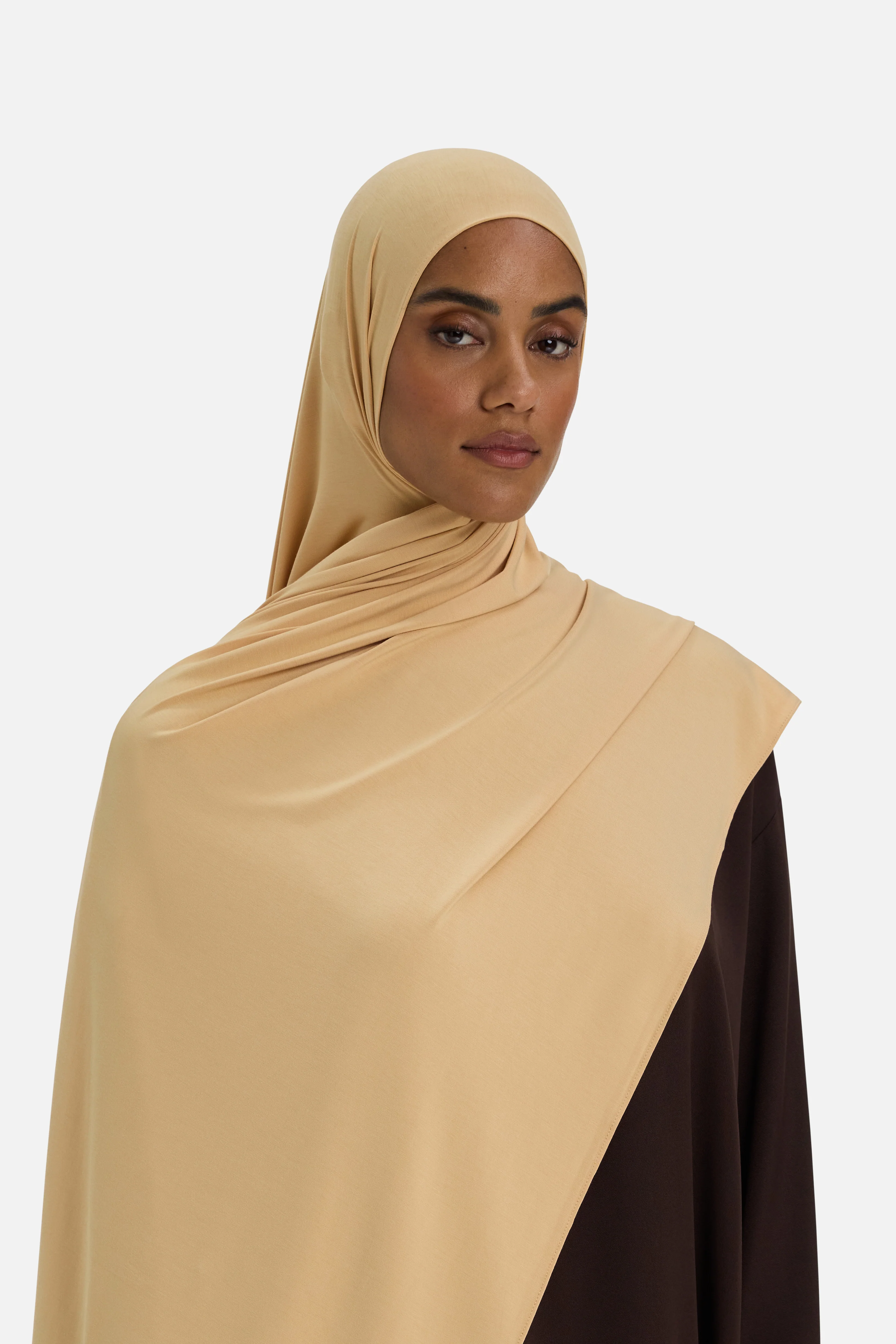 Bamboo Jersey Scarf | Soft Biscotti - Image 2