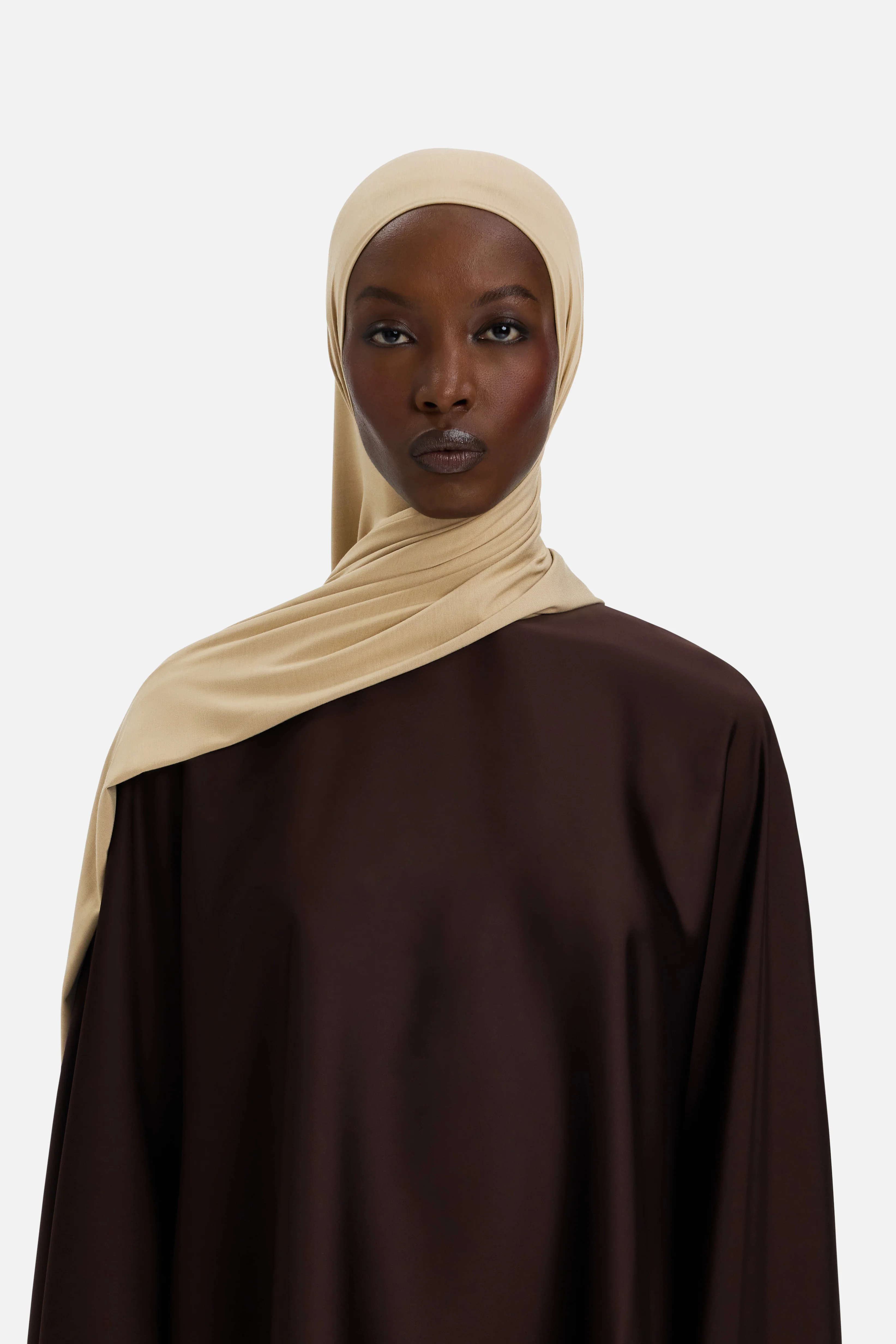 Bamboo Jersey Scarf | Soft Toffee