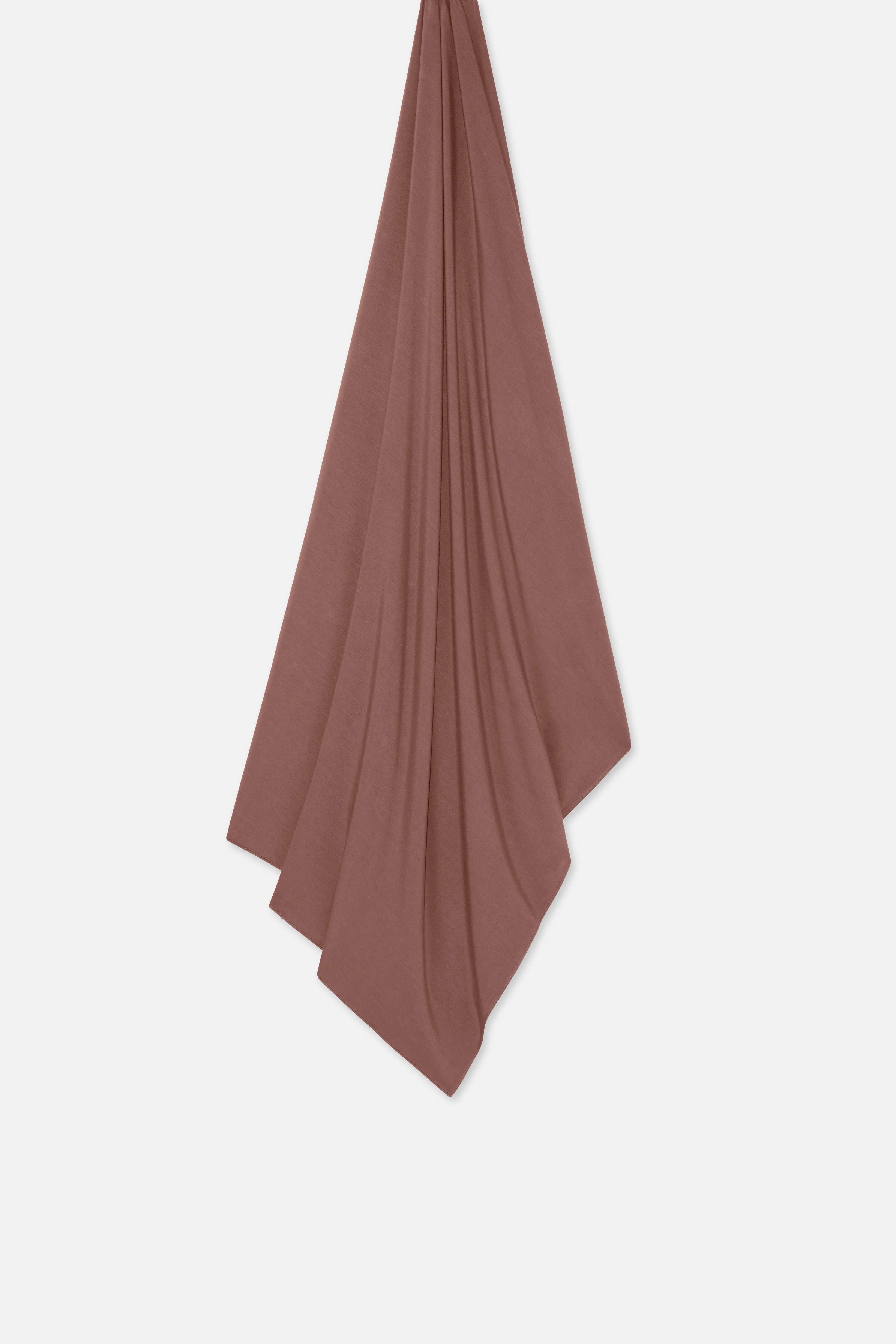 Bamboo Jersey Scarf | Terracotta - Image 3