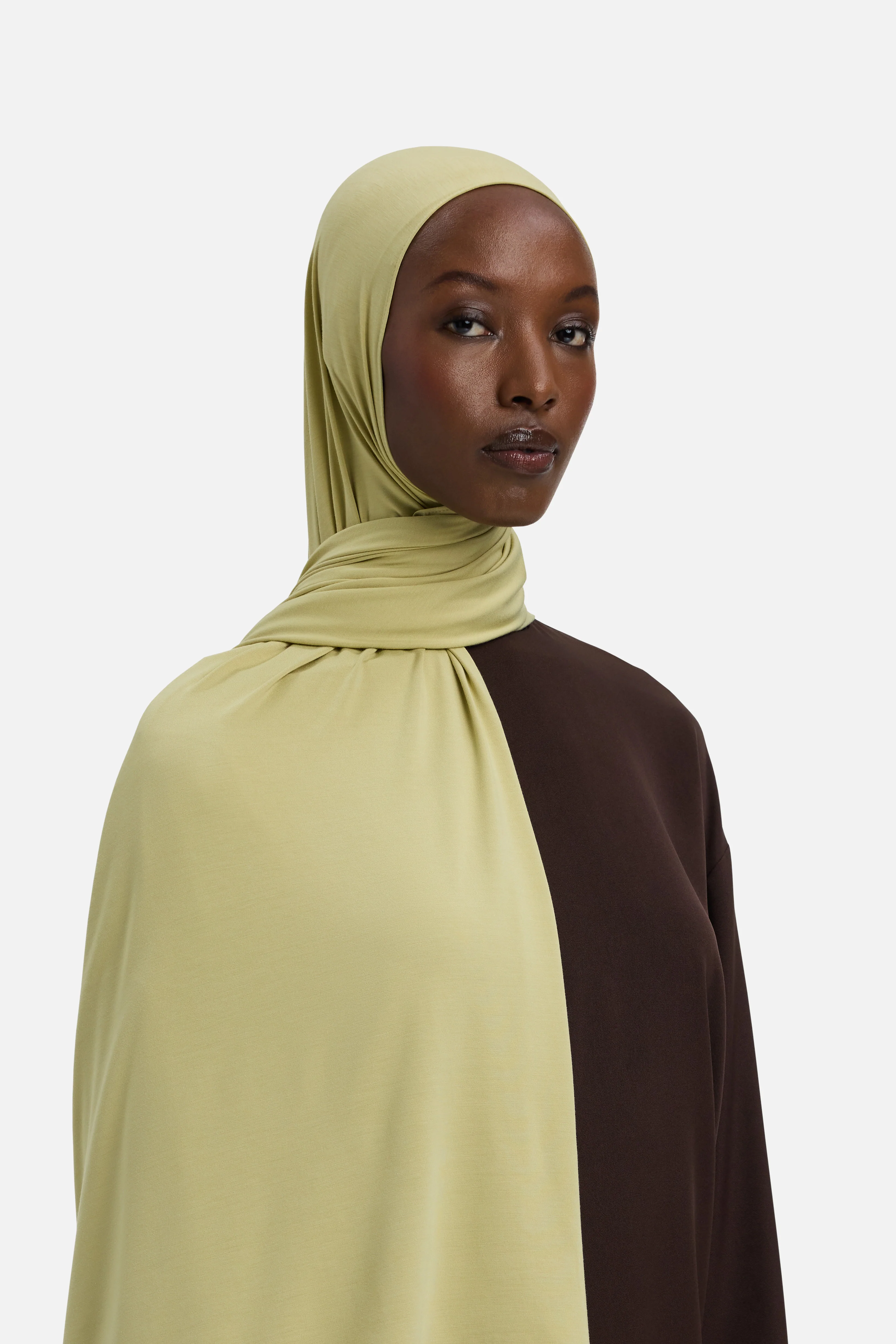 Bamboo Jersey Scarf | Thyme - Image 2