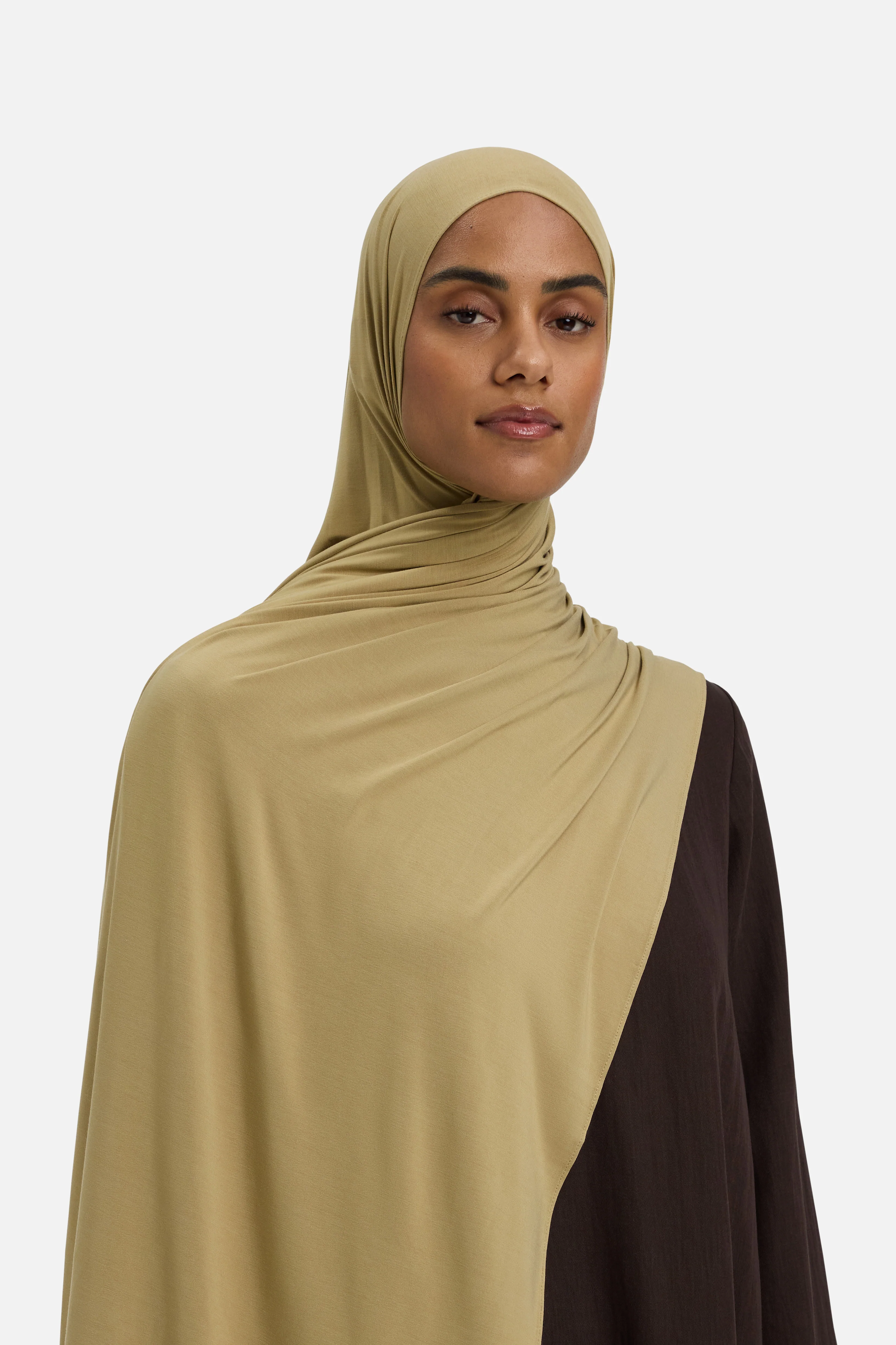 Bamboo Jersey Scarf | Toffee - Image 2