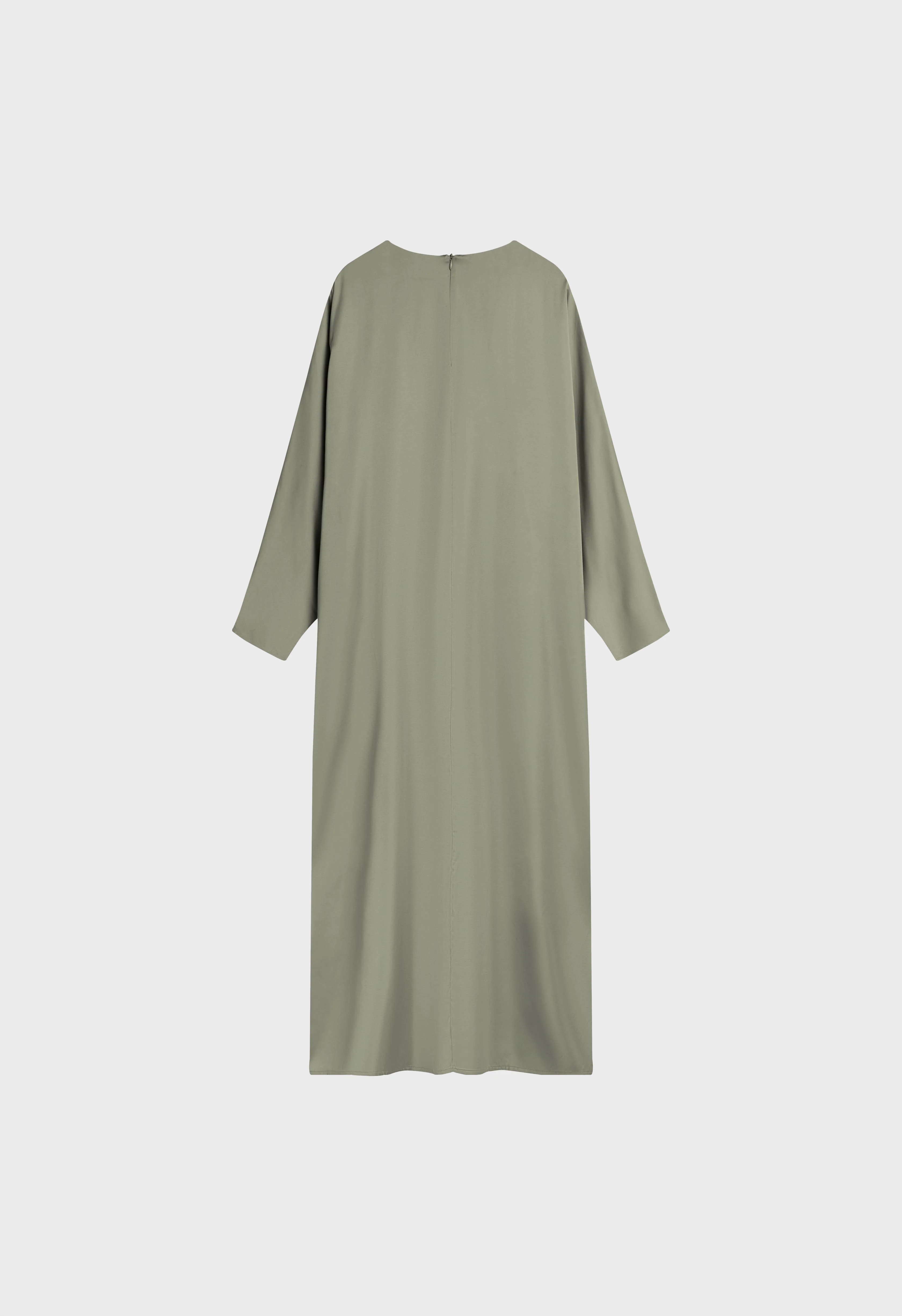 Bat Sleeve Dress | Soft Green - Image 4