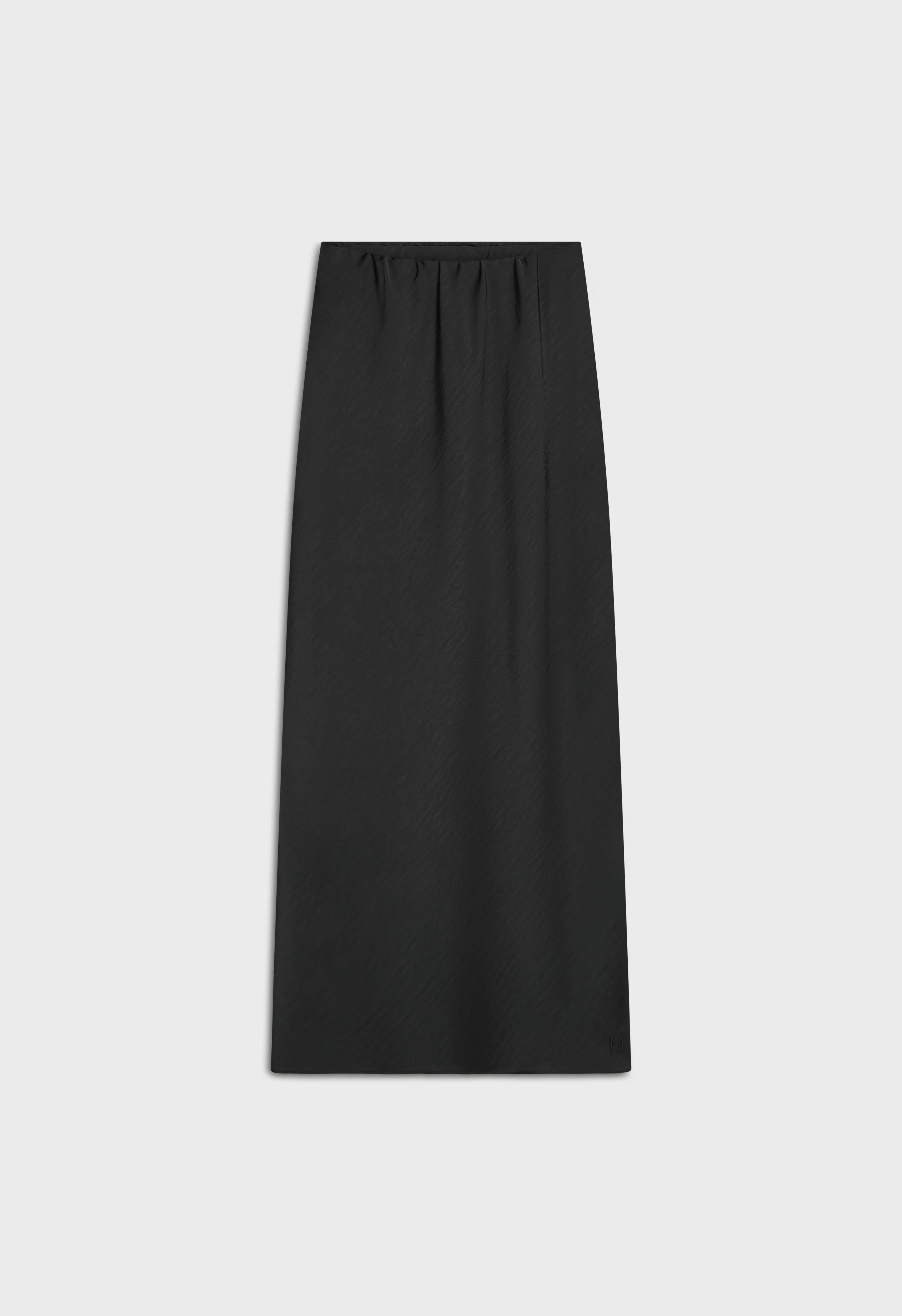 Bias Cut Skirt | Black - Image 4
