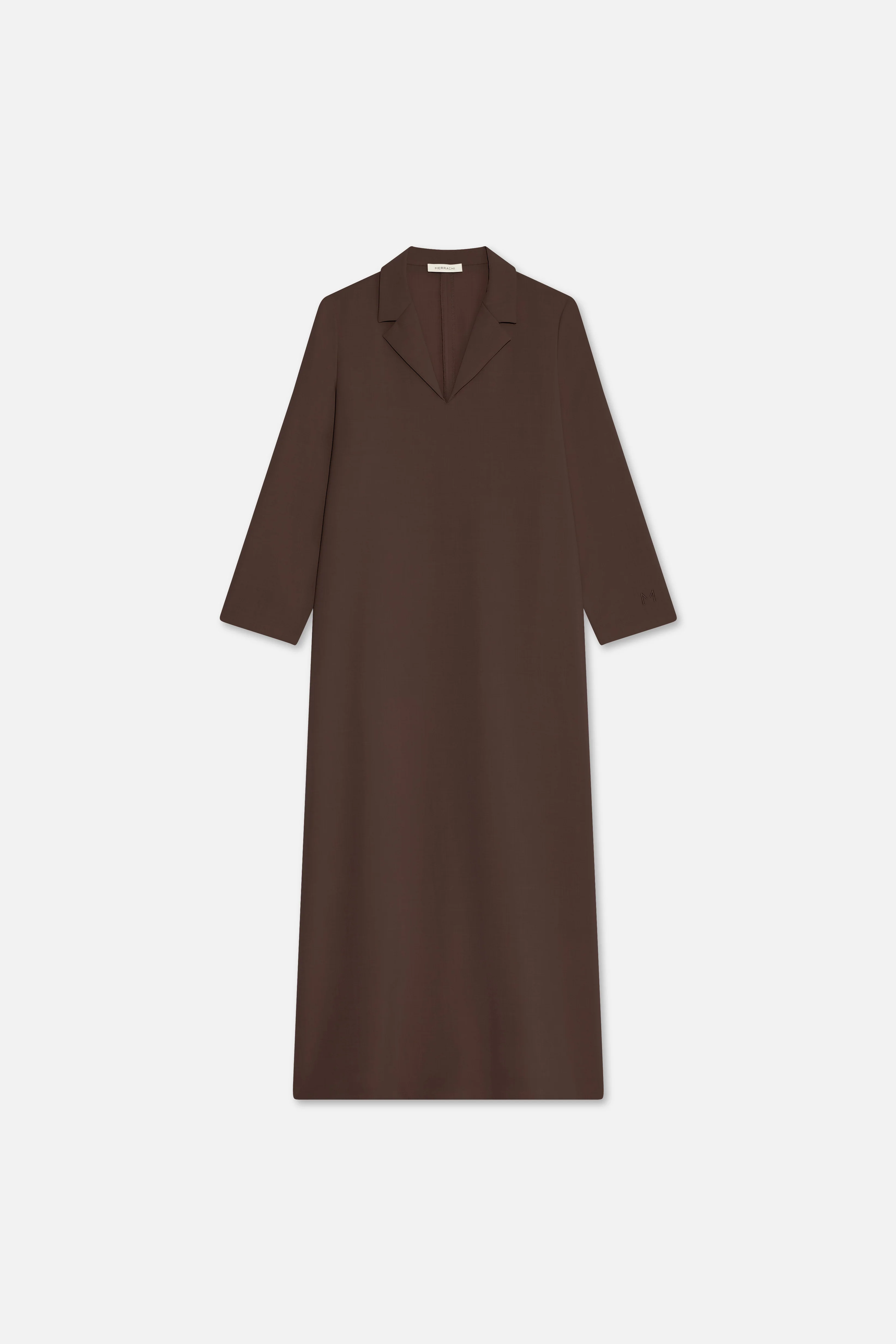 Blazer Dress | Dark Brown - Image 5