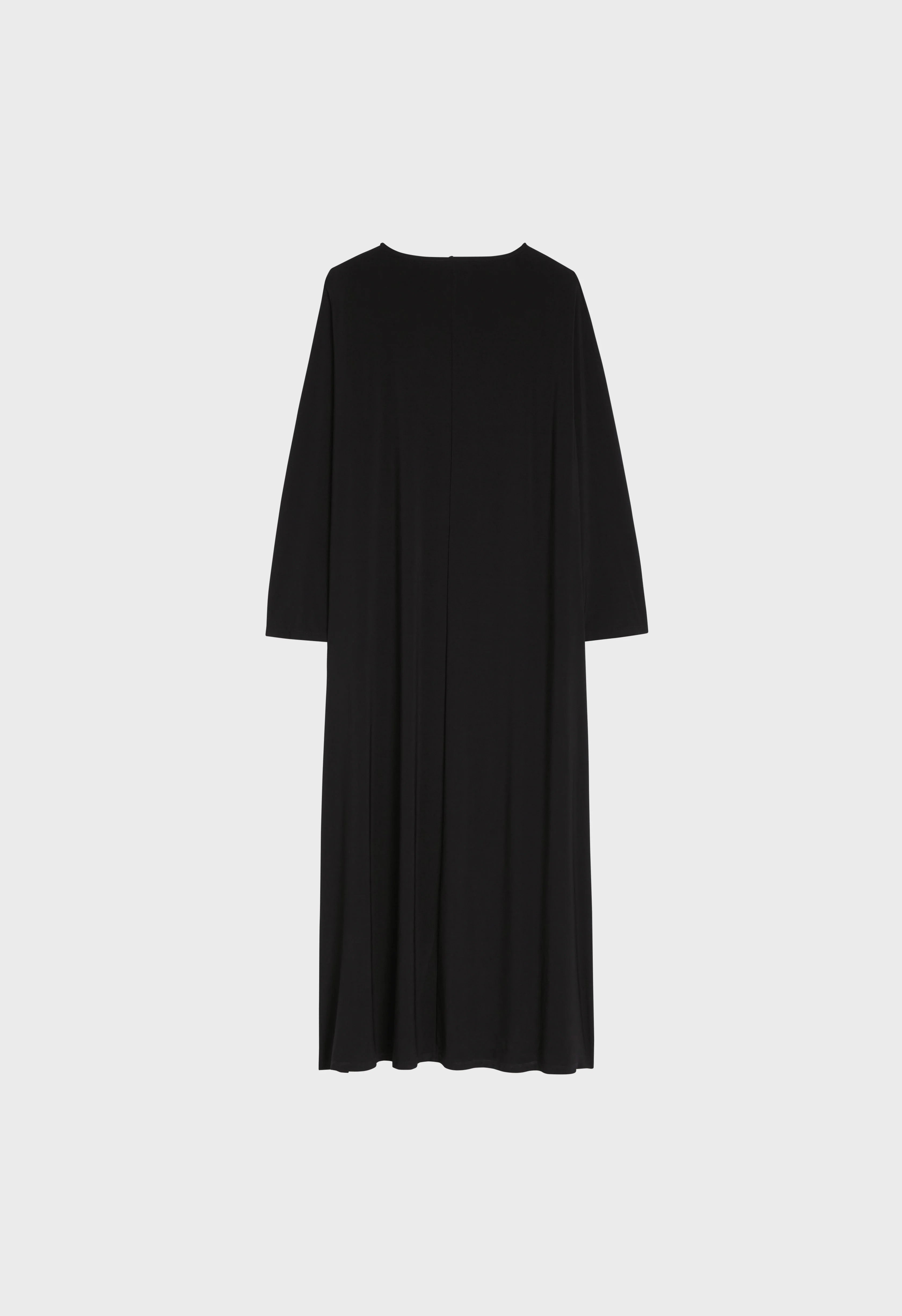 Boat Neck Dress | Black - Image 3