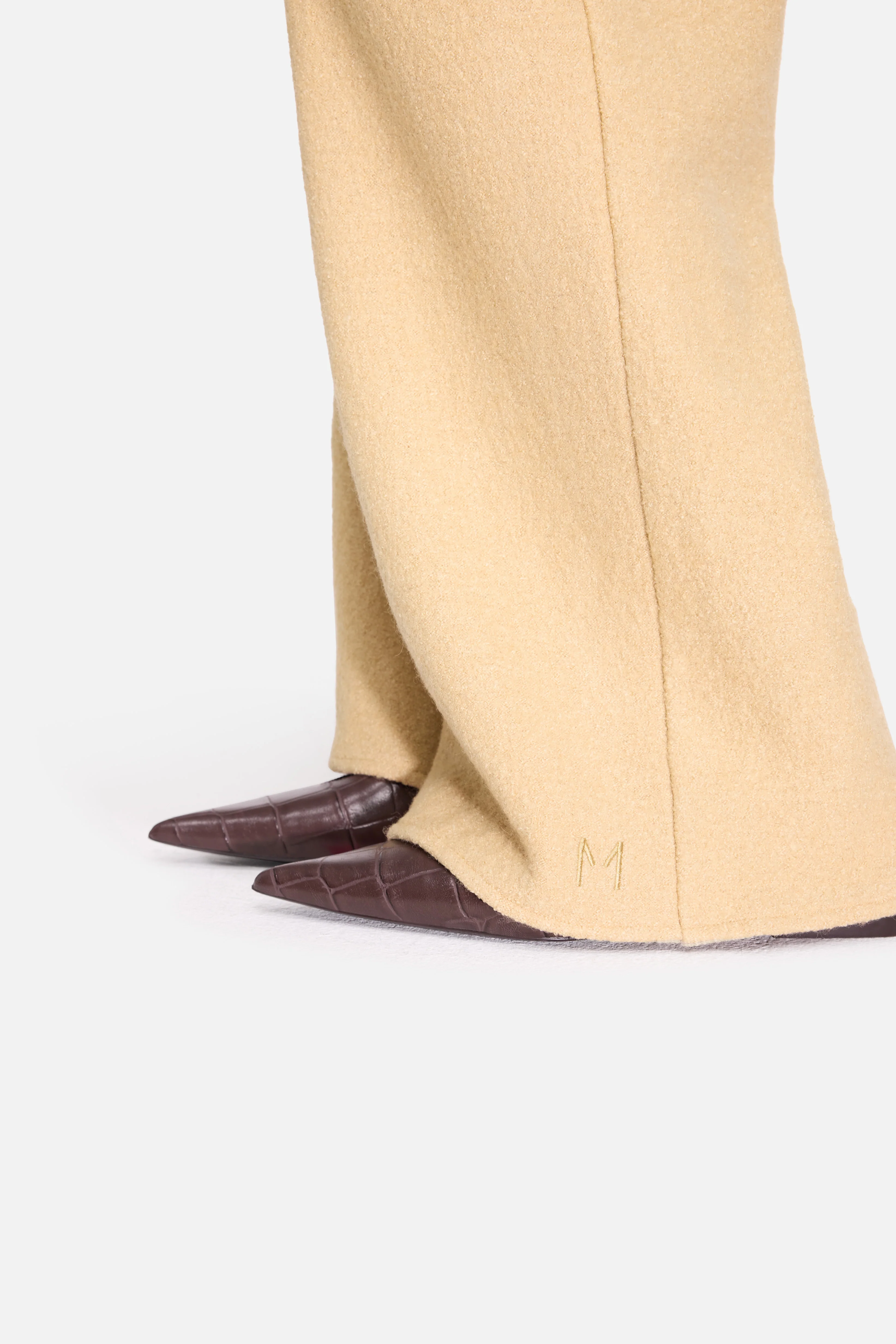 Boucle Jersey Pants | White Honey - Image 4