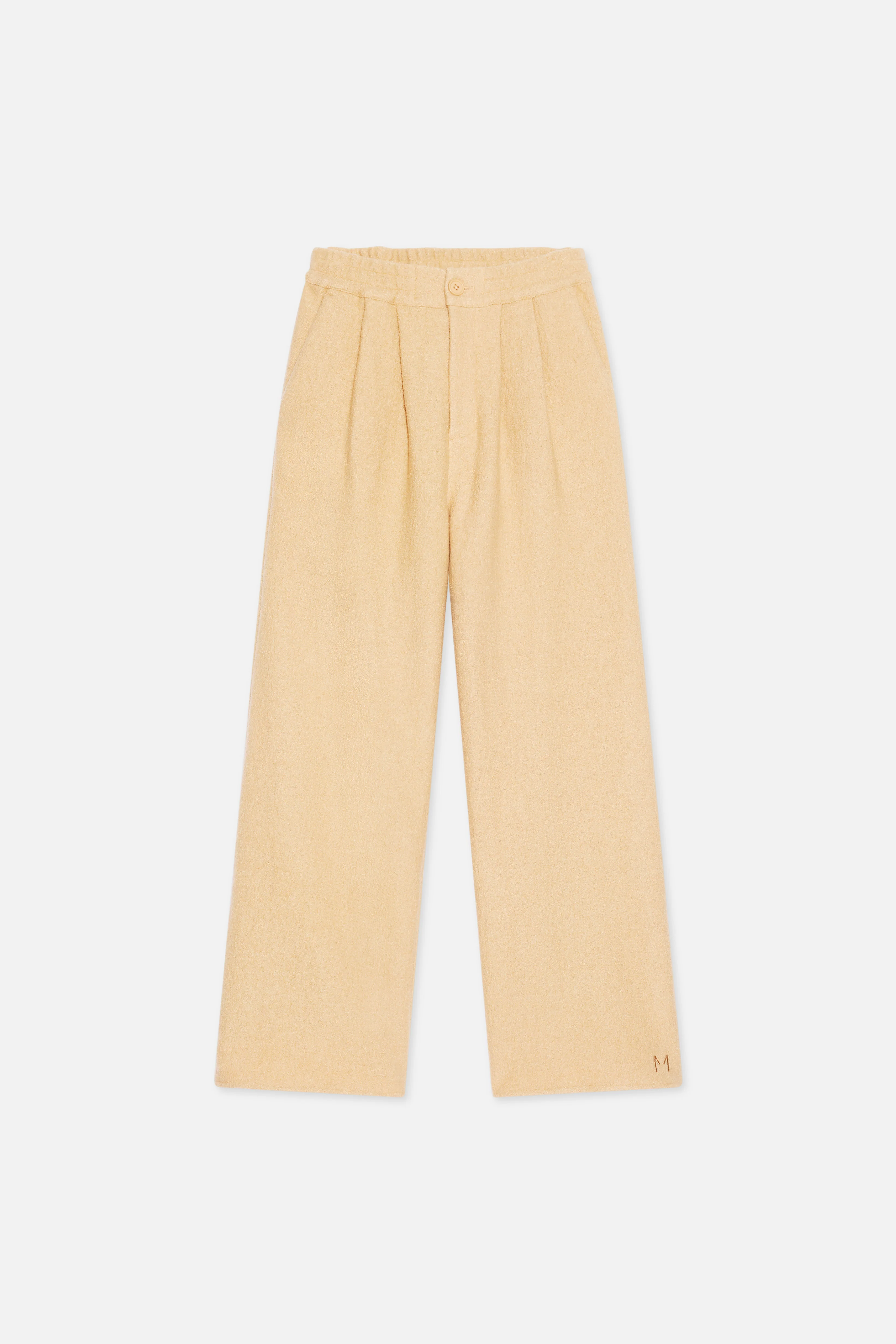 Boucle Jersey Pants | White Honey - Image 5