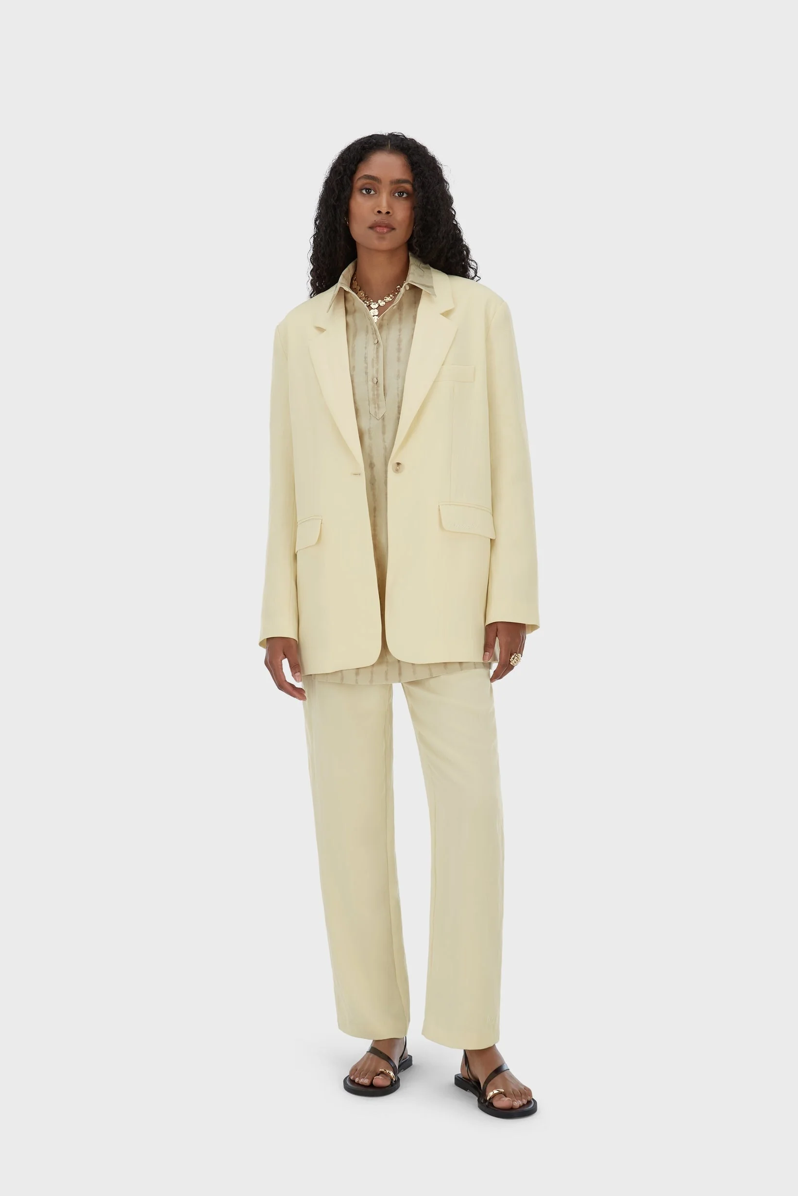 Box Fit Blazer | Sorbet