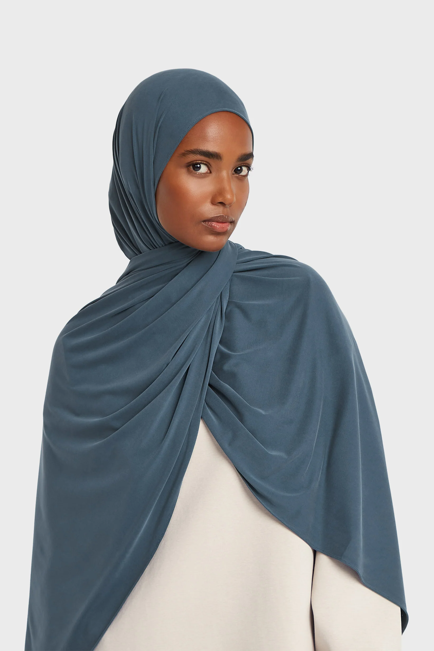 Breathable Jersey Scarf | Blue Sapphire - Image 3