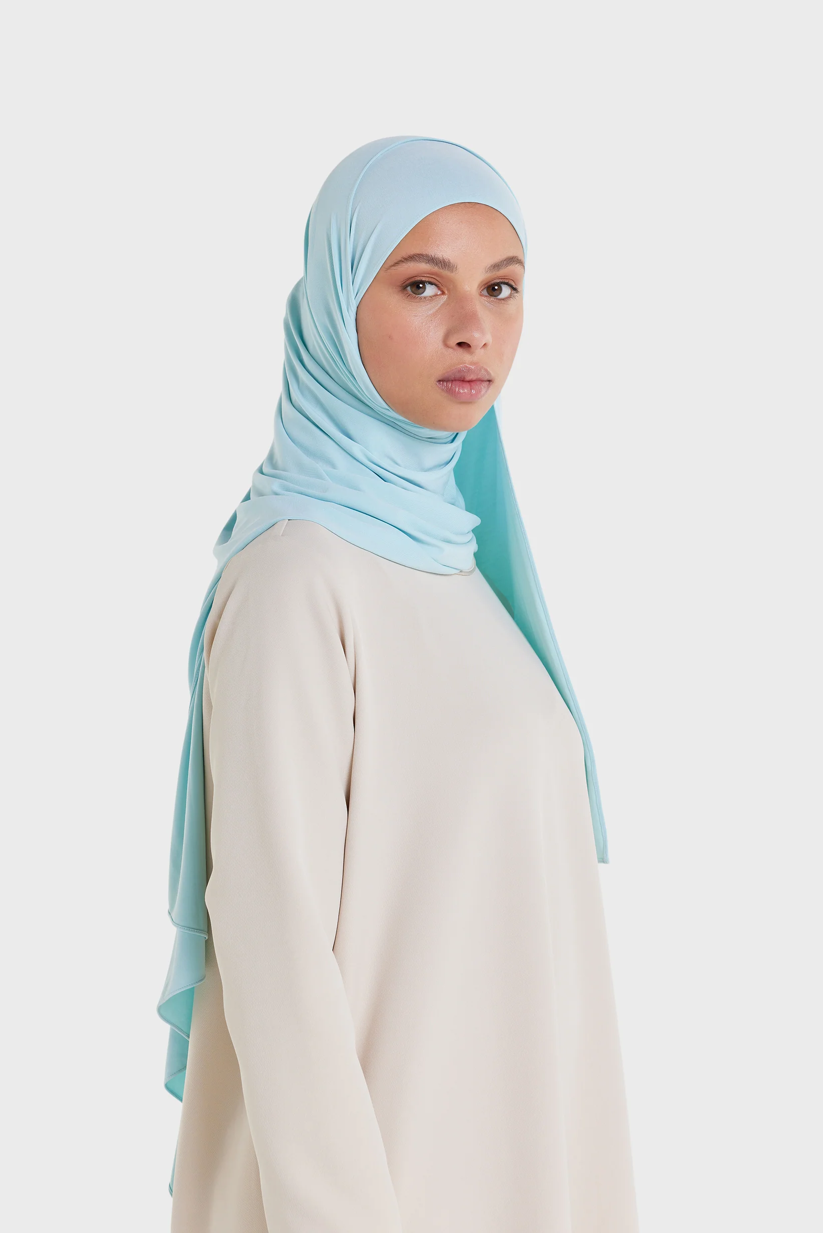 Breathable Jersey Scarf | Clear Sky - Image 2