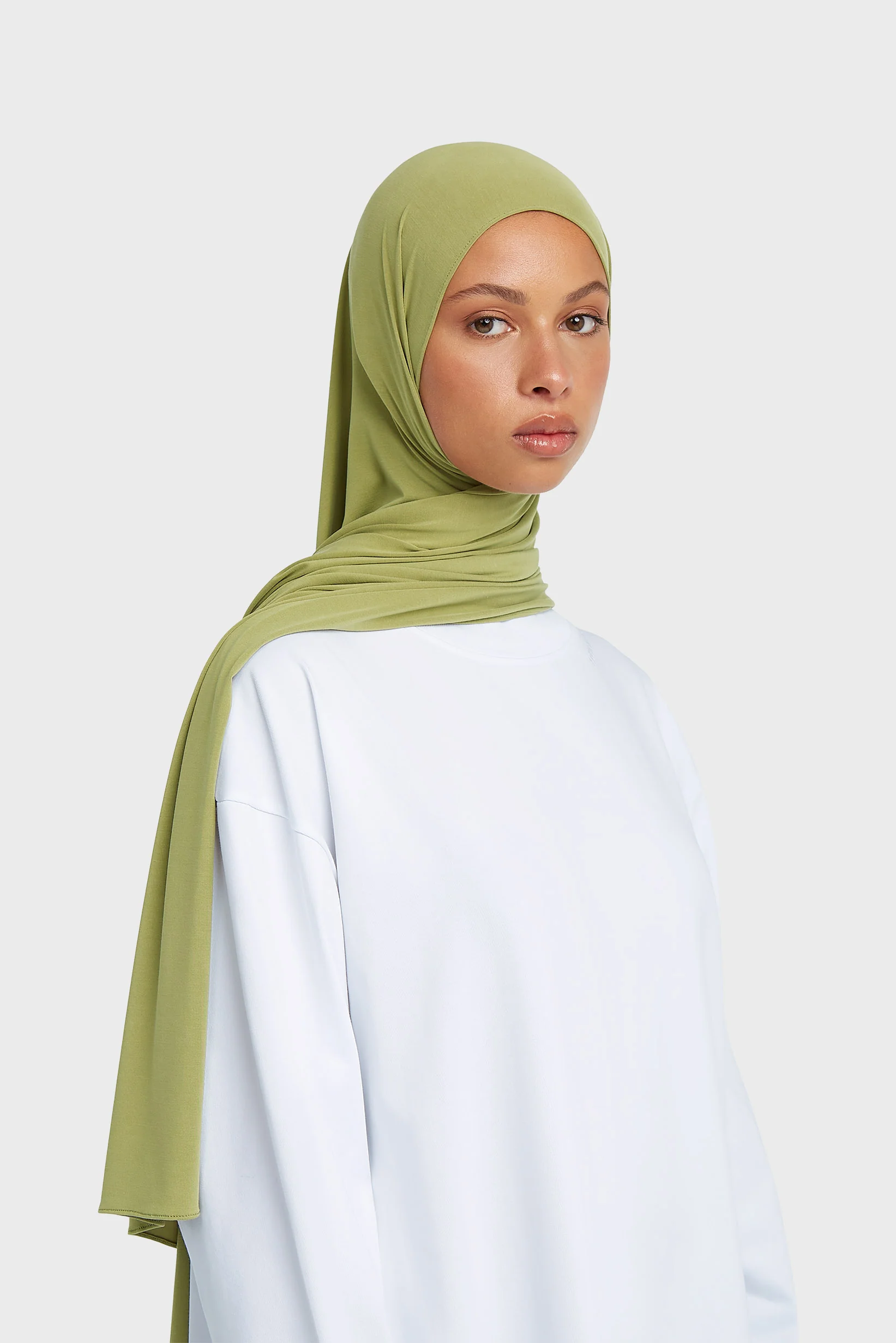 Breathable Jersey Scarf | Leaf - Image 2