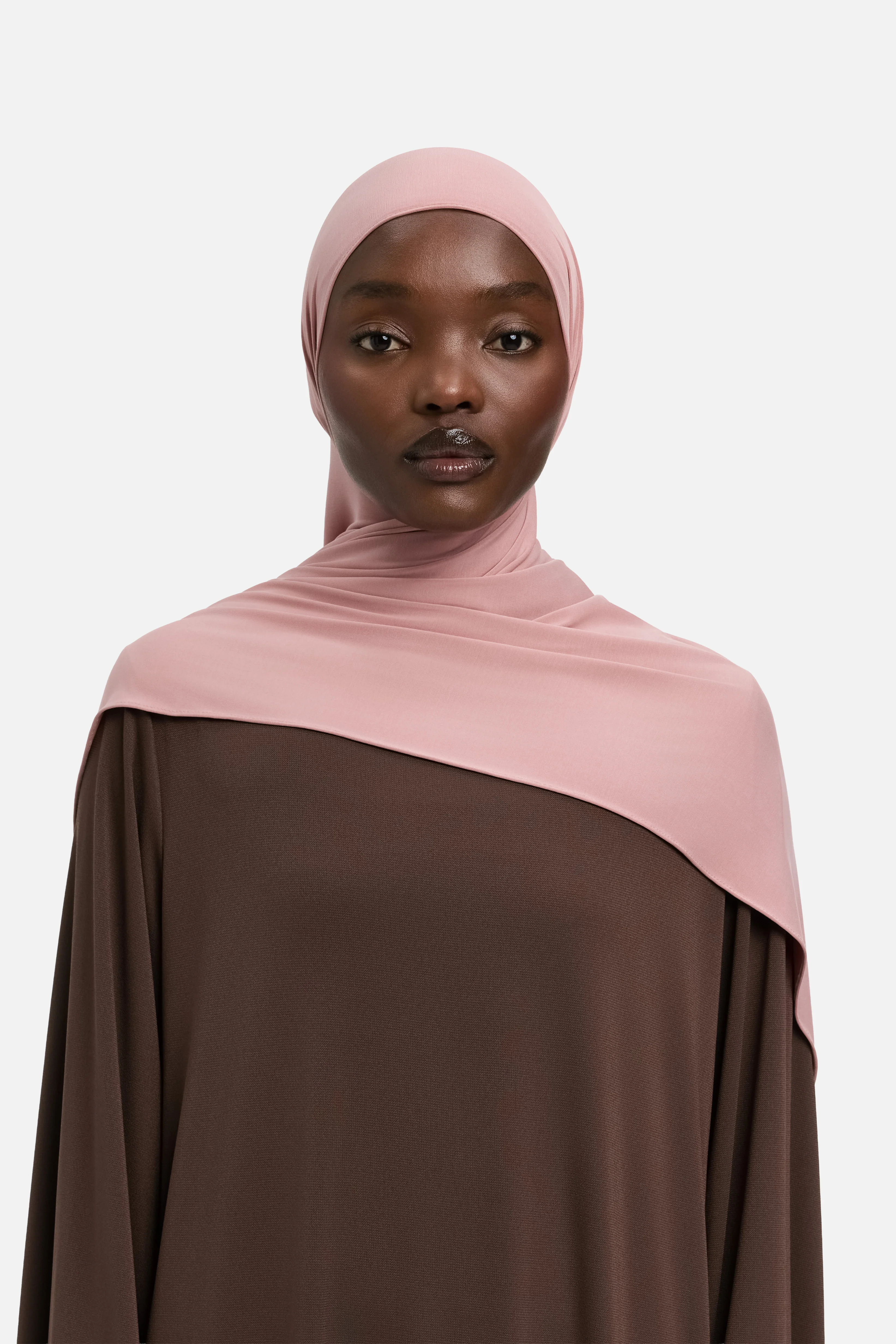 Breathable Jersey Scarf | Light Berry