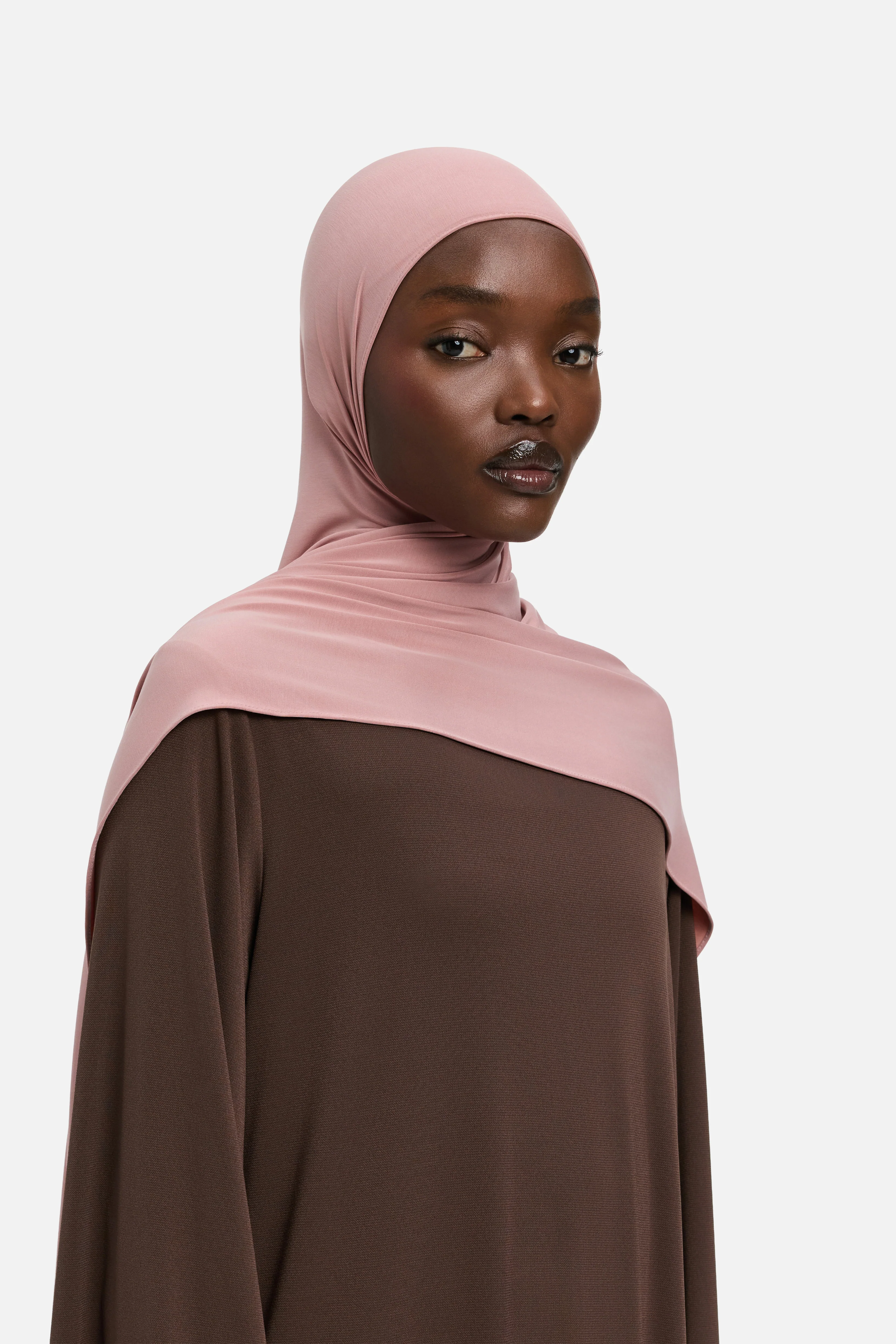 Breathable Jersey Scarf | Light Berry - Image 2