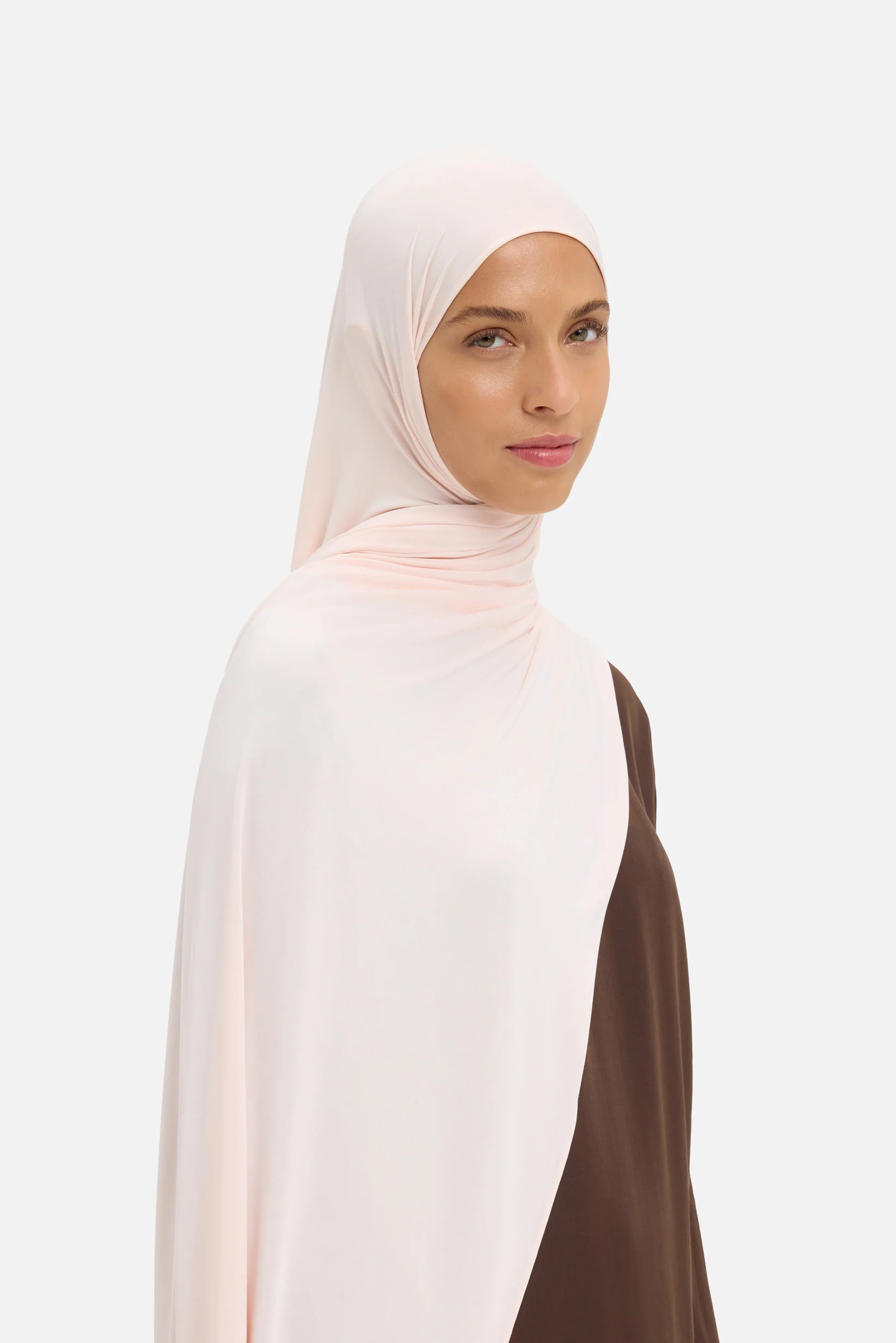 Breathable Jersey Scarf | Meringue - Image 2