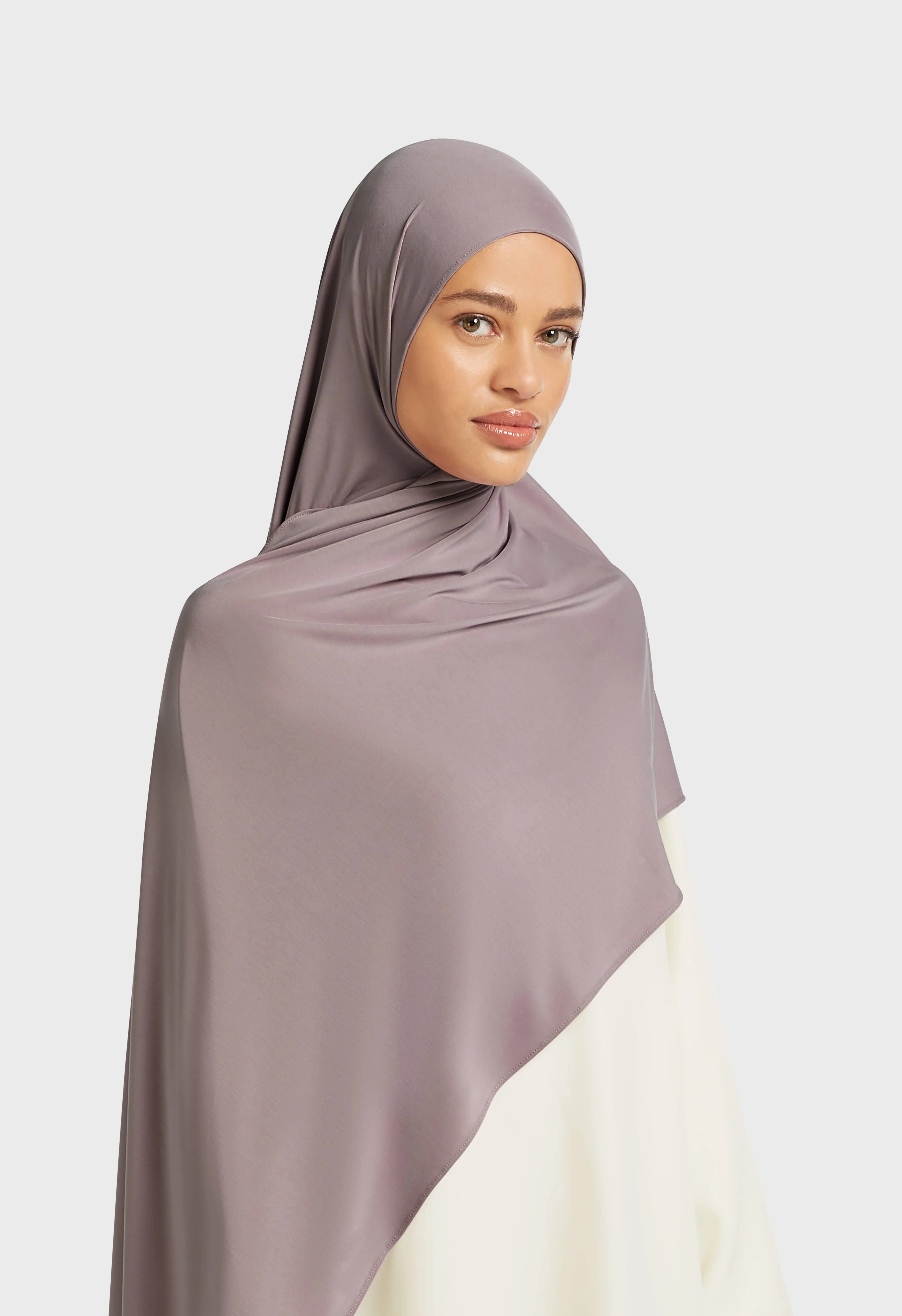 Breathable Jersey Scarf | Purple Fog - Image 2