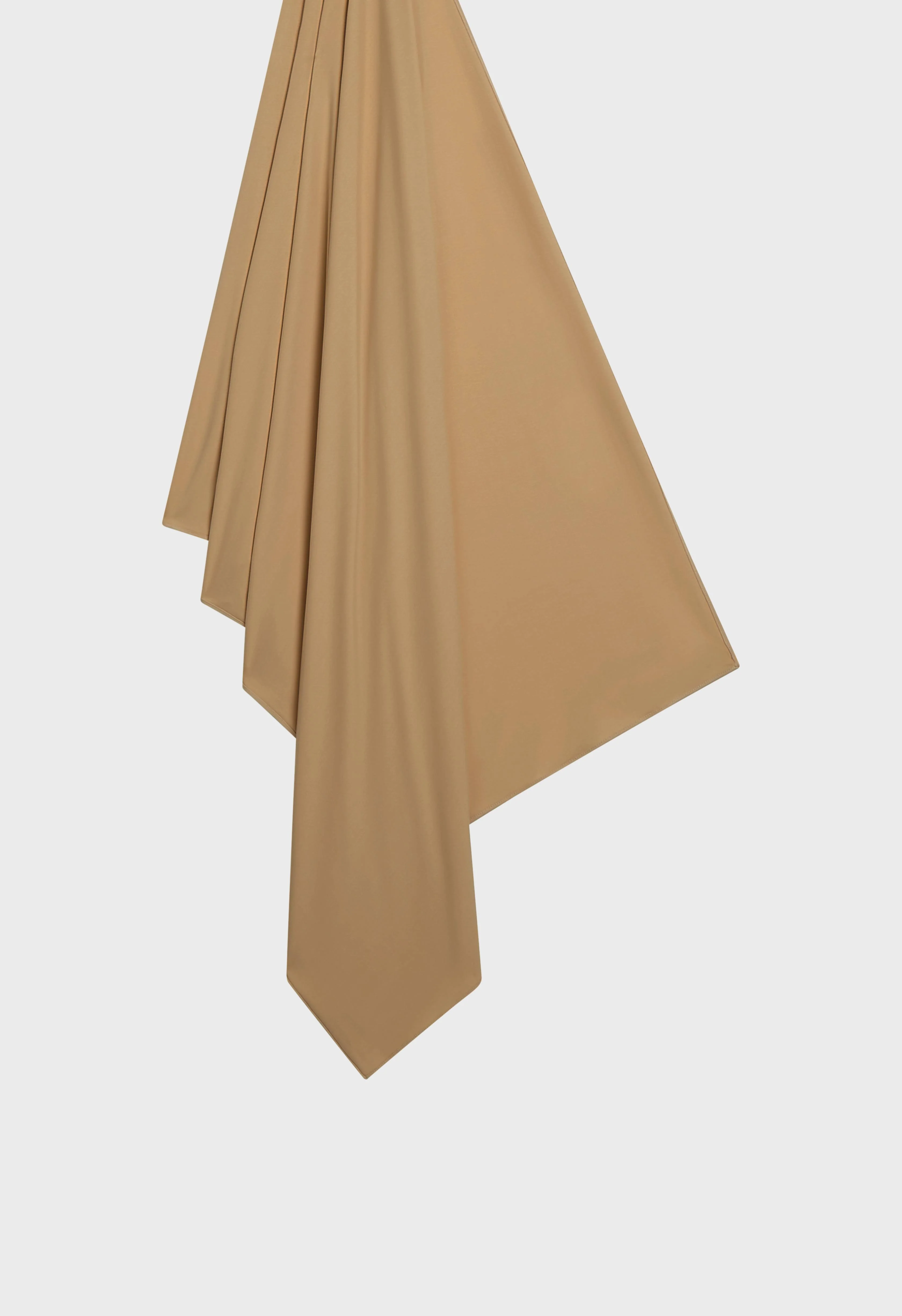 Breathable Jersey Scarf | Soft Caramel - Image 3