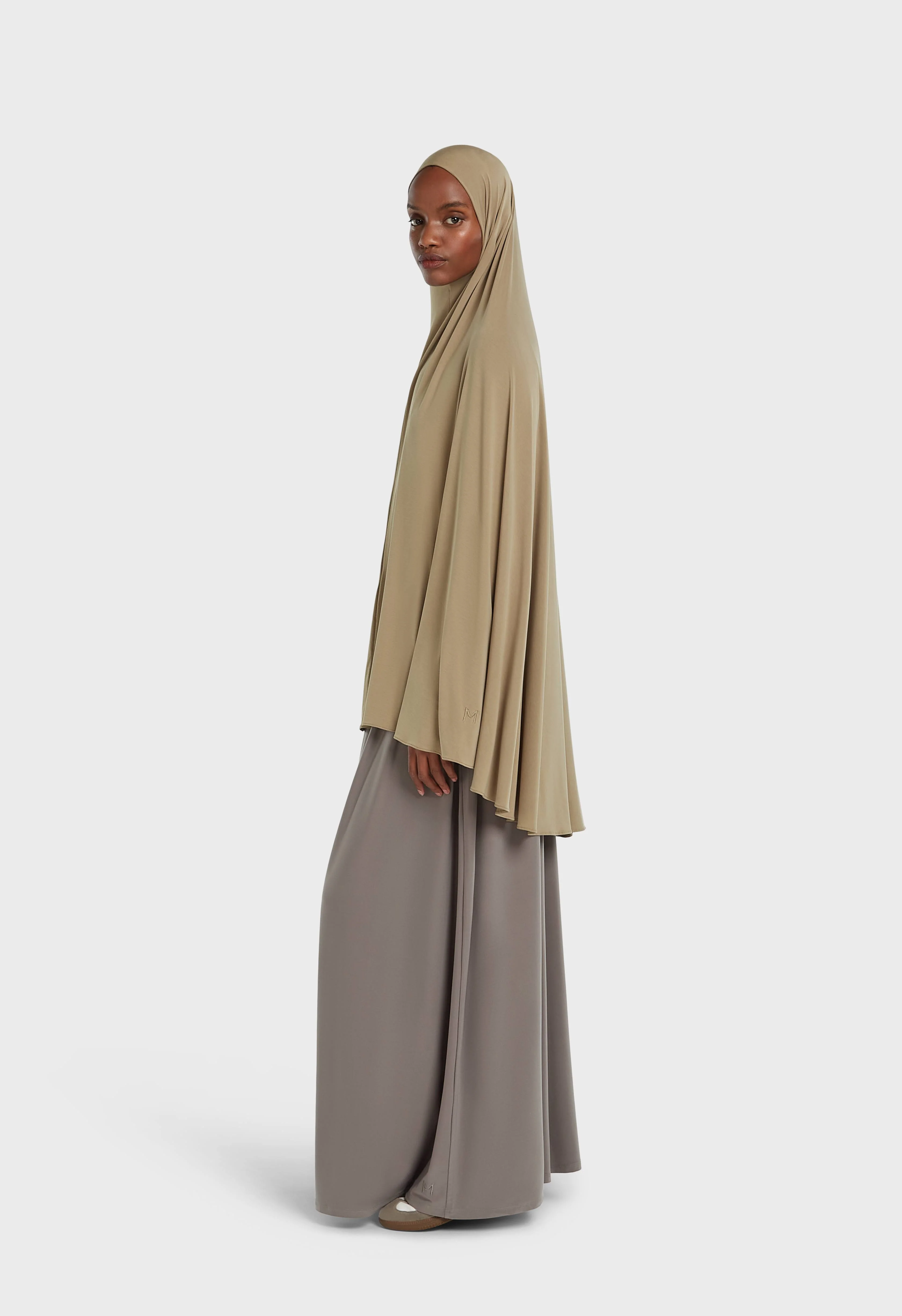 Breathable Khimaar | Khaki - Image 2