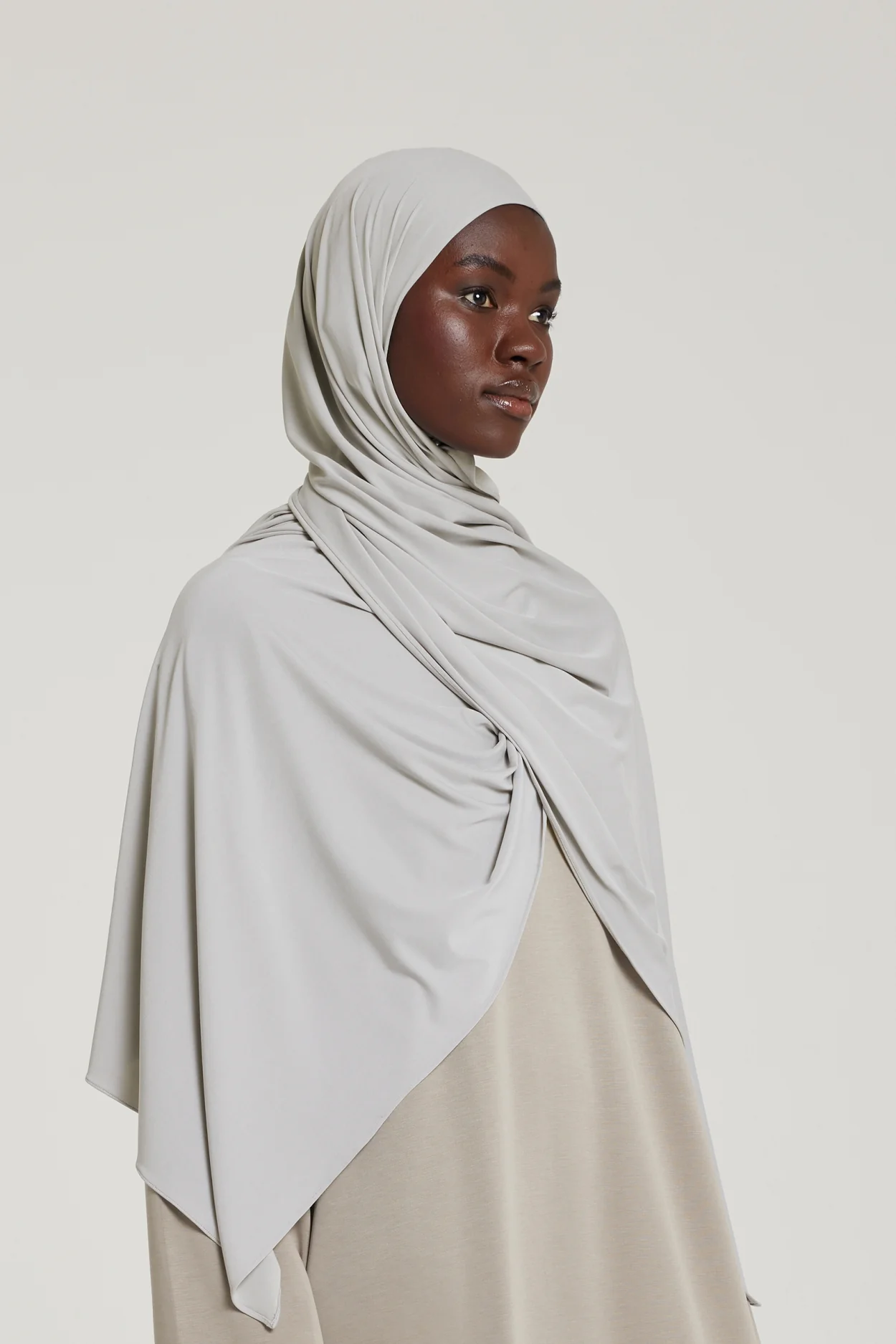 Breathable Jersey Scarf | Ash - Image 3
