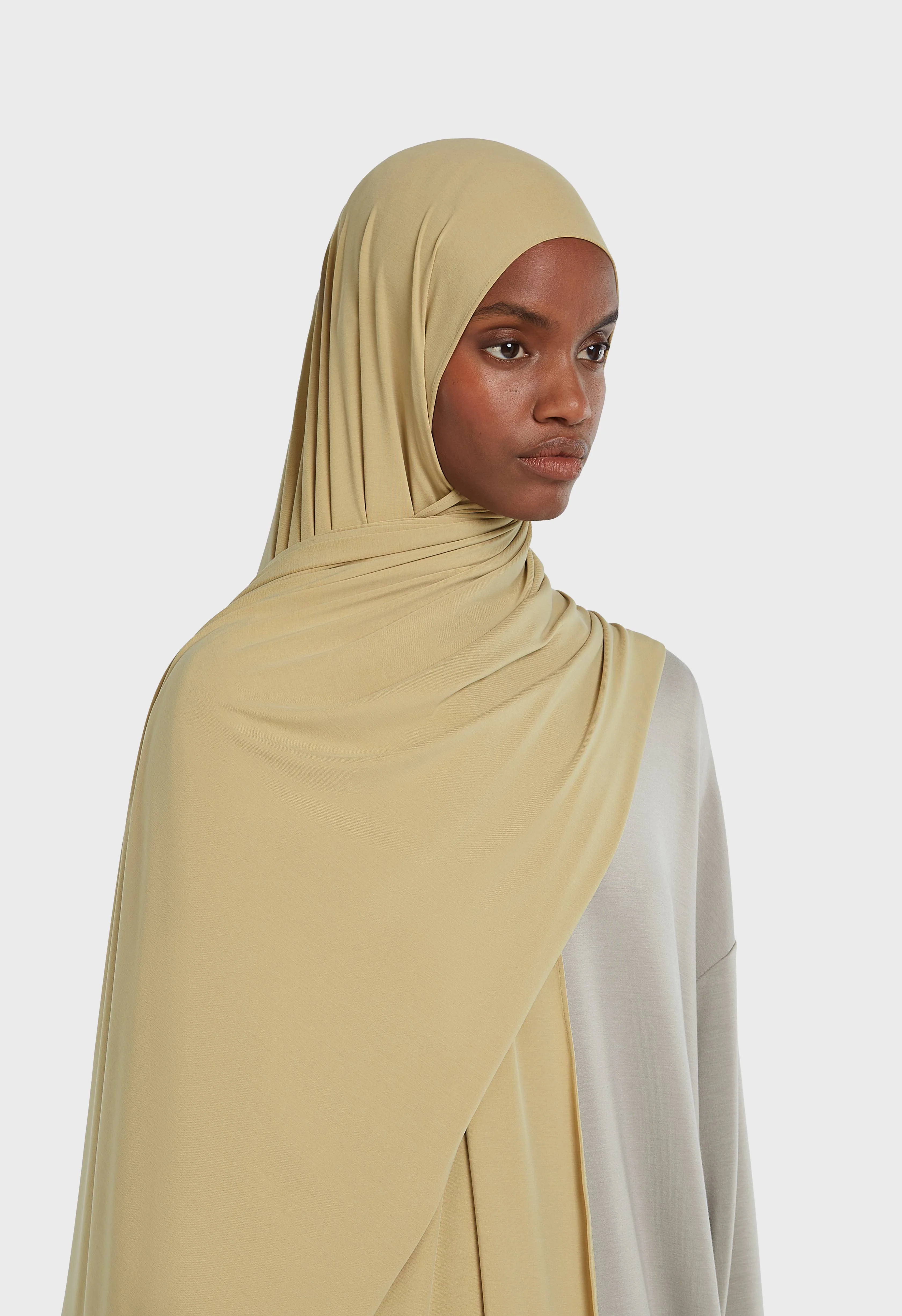 Breathable Jersey Scarf | Dark Moss - Image 2