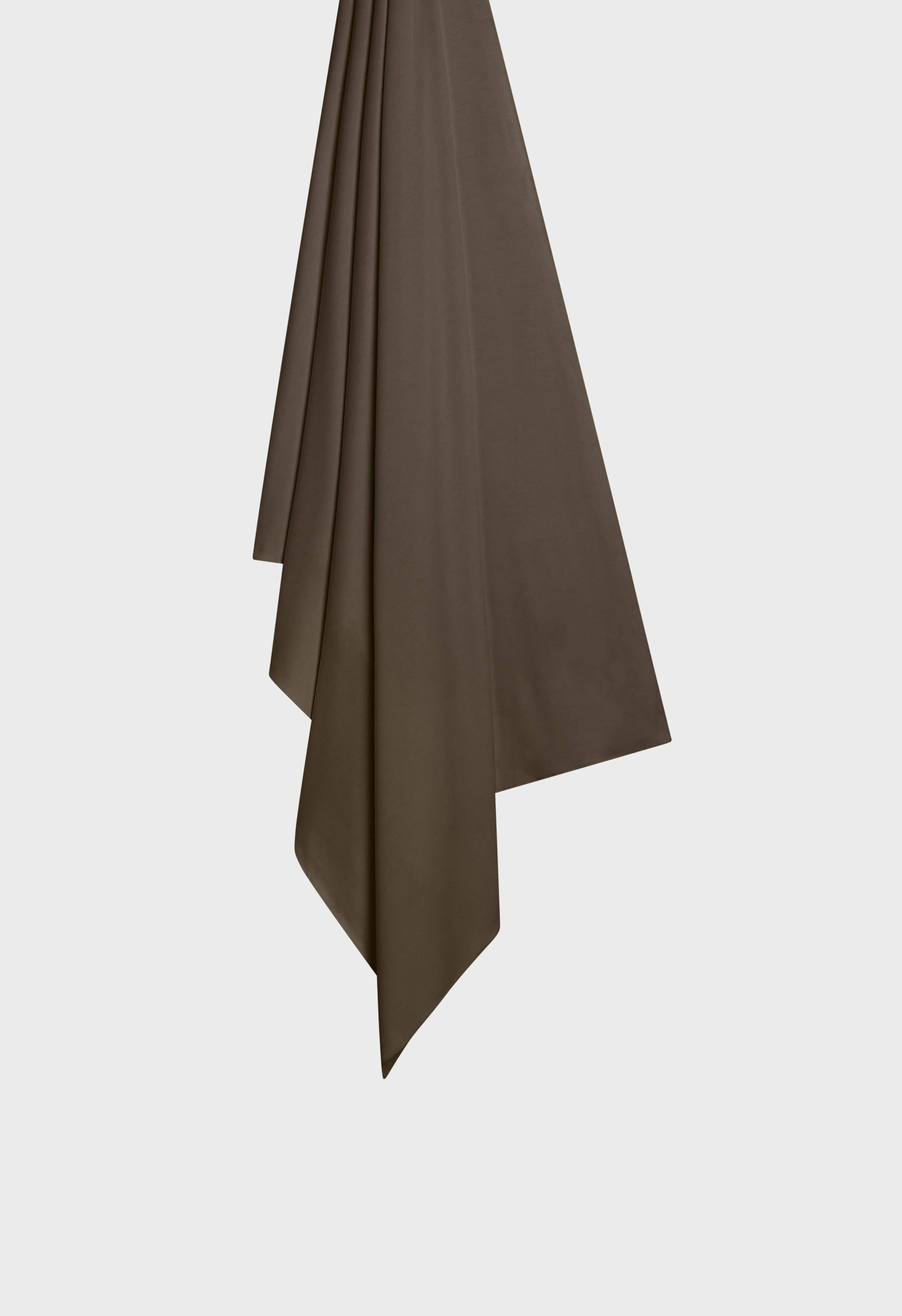 Breathable Jersey Scarf | Deep Brown - Image 3