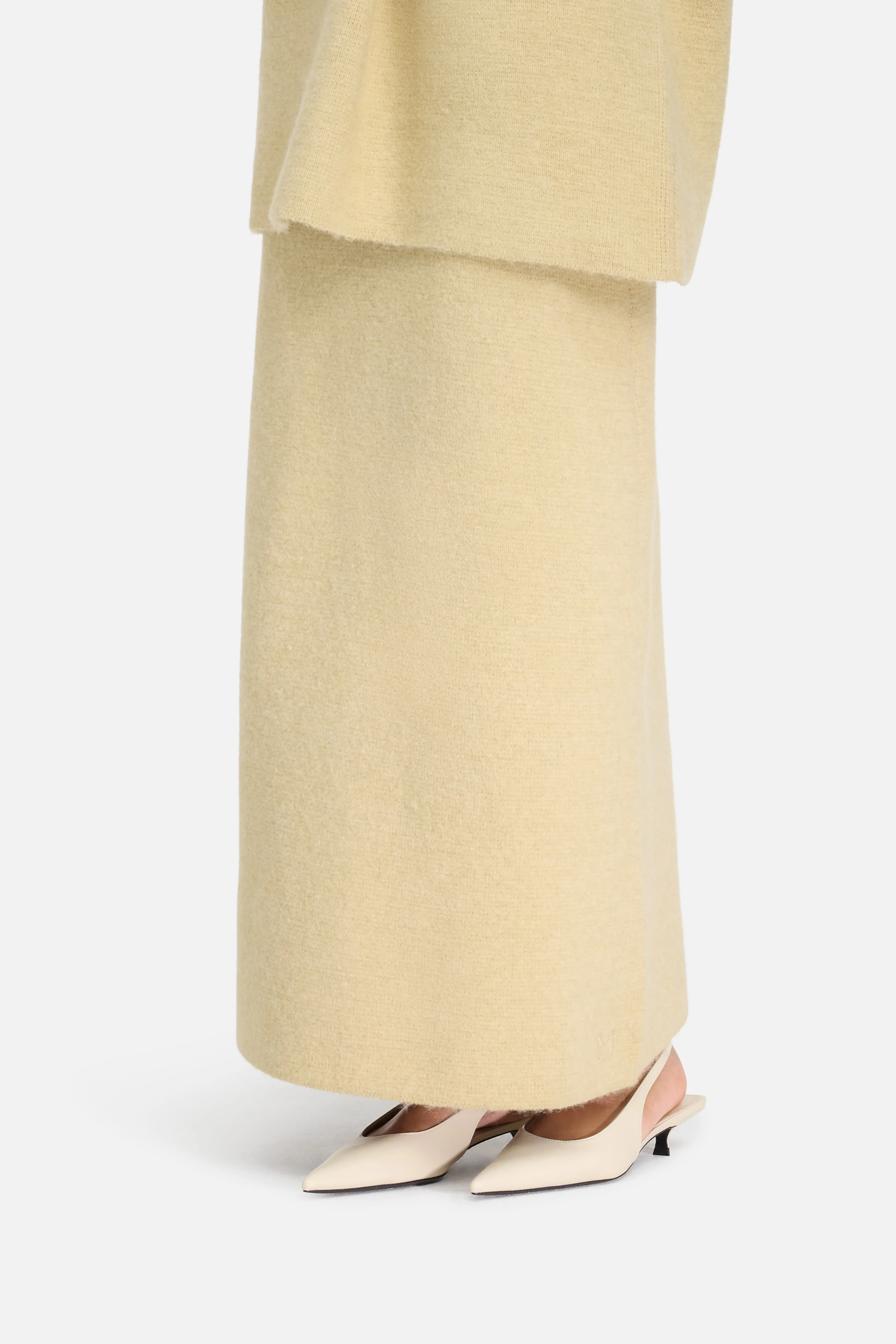 Brushed Knit Skirt | Desert Clay - Image 3