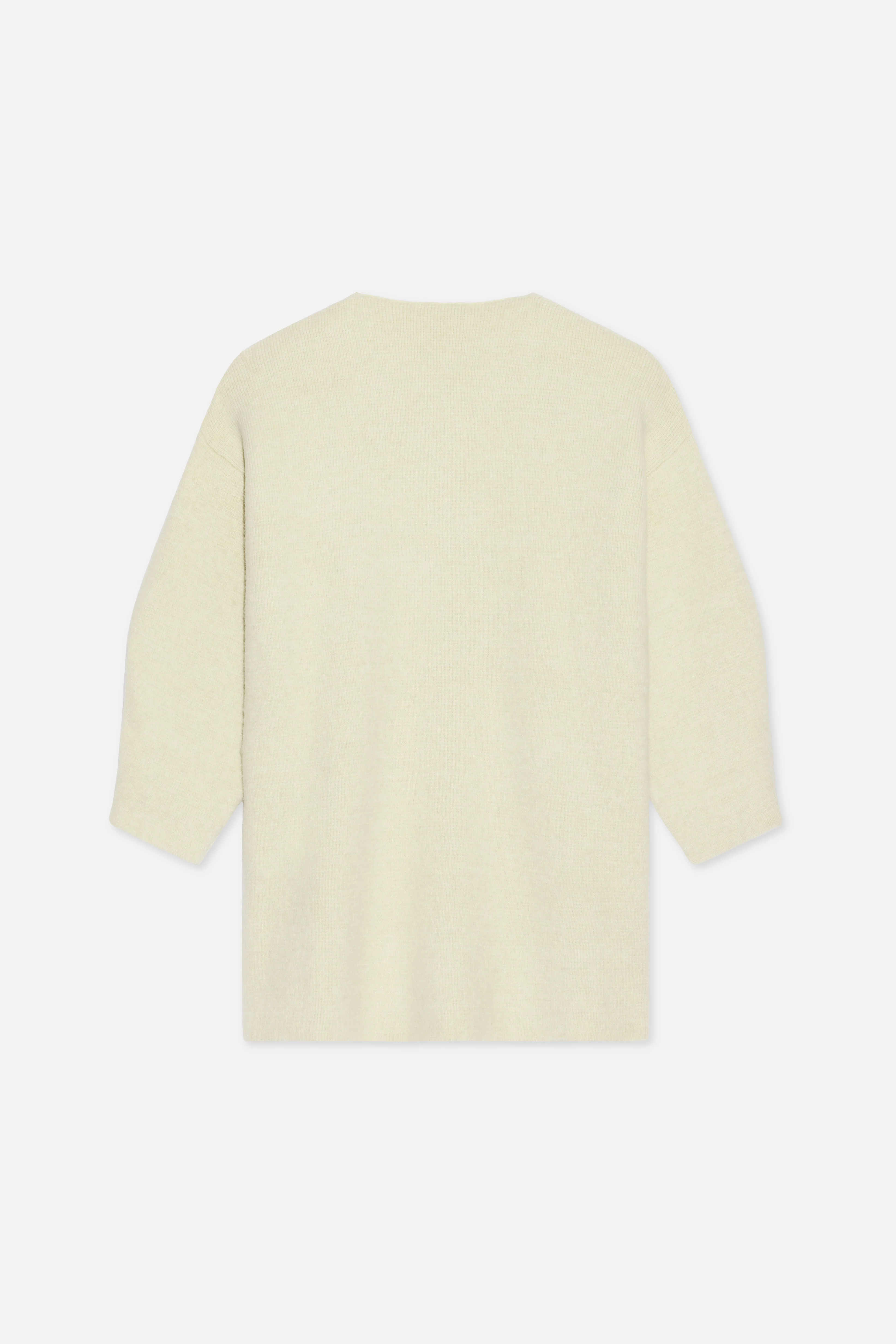 Brushed Knit Sweater | Cloud White - Image 5