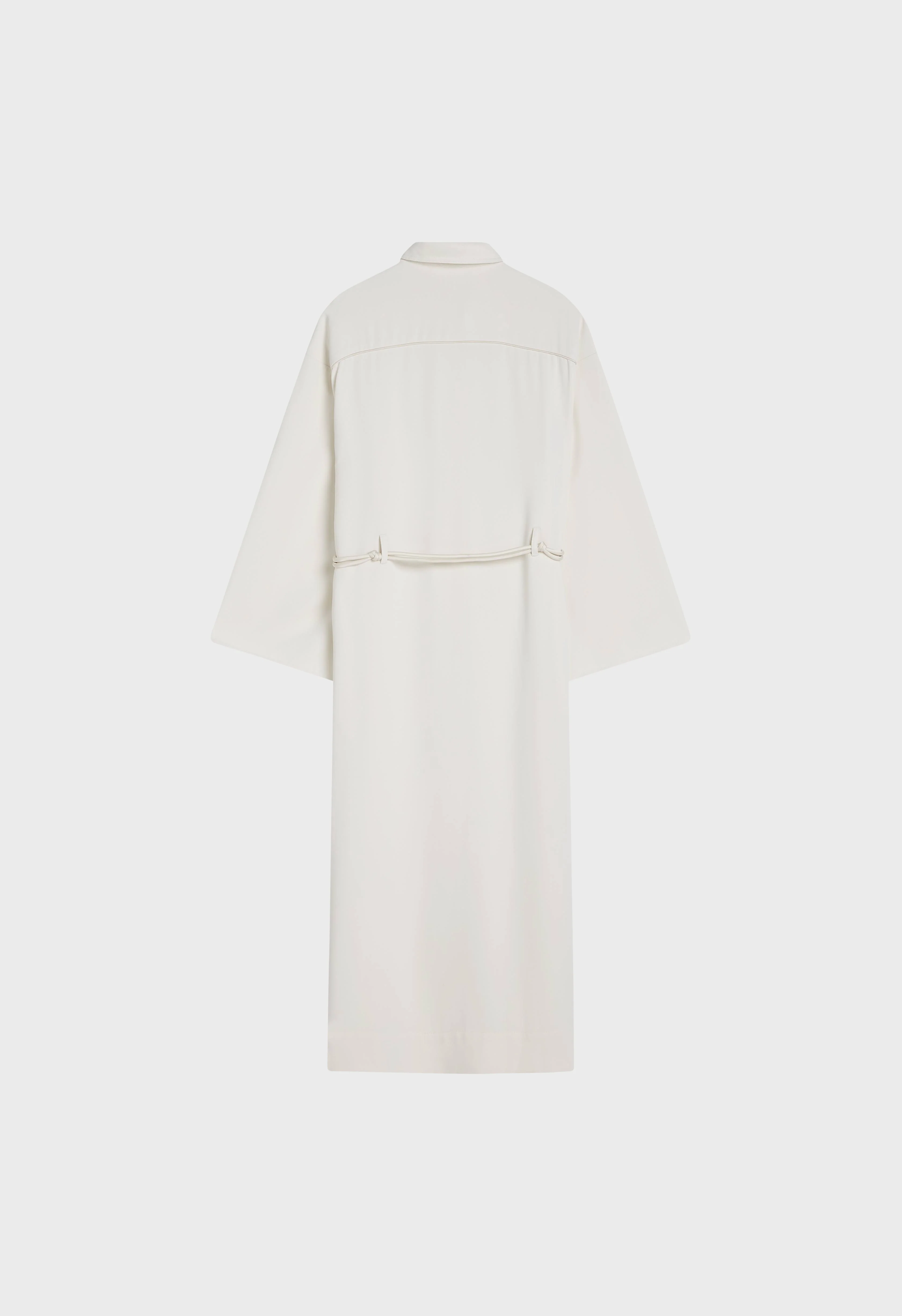 Button Up Dress | Off White - Image 4