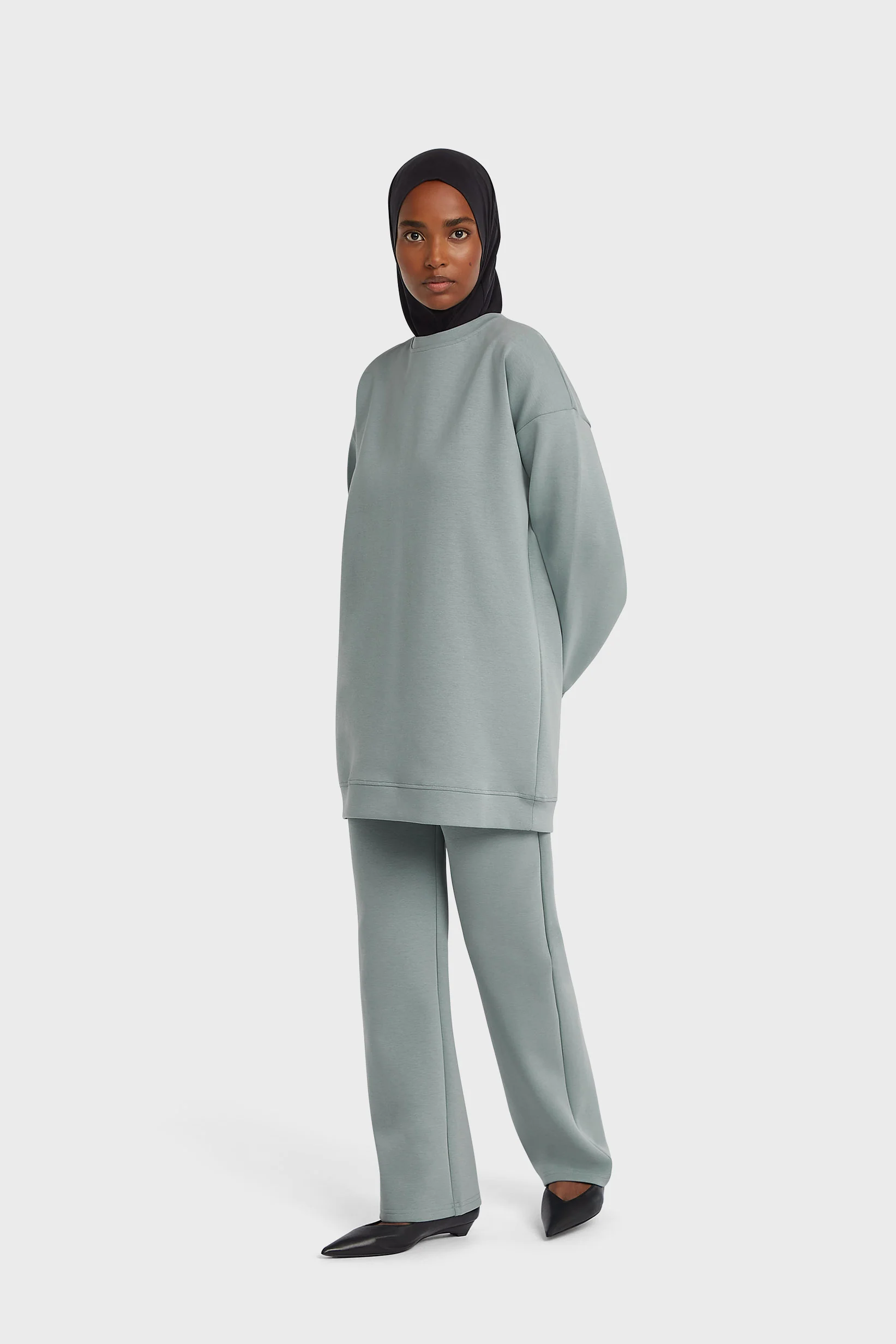 Comfy Pants | Silver Blue - Image 2