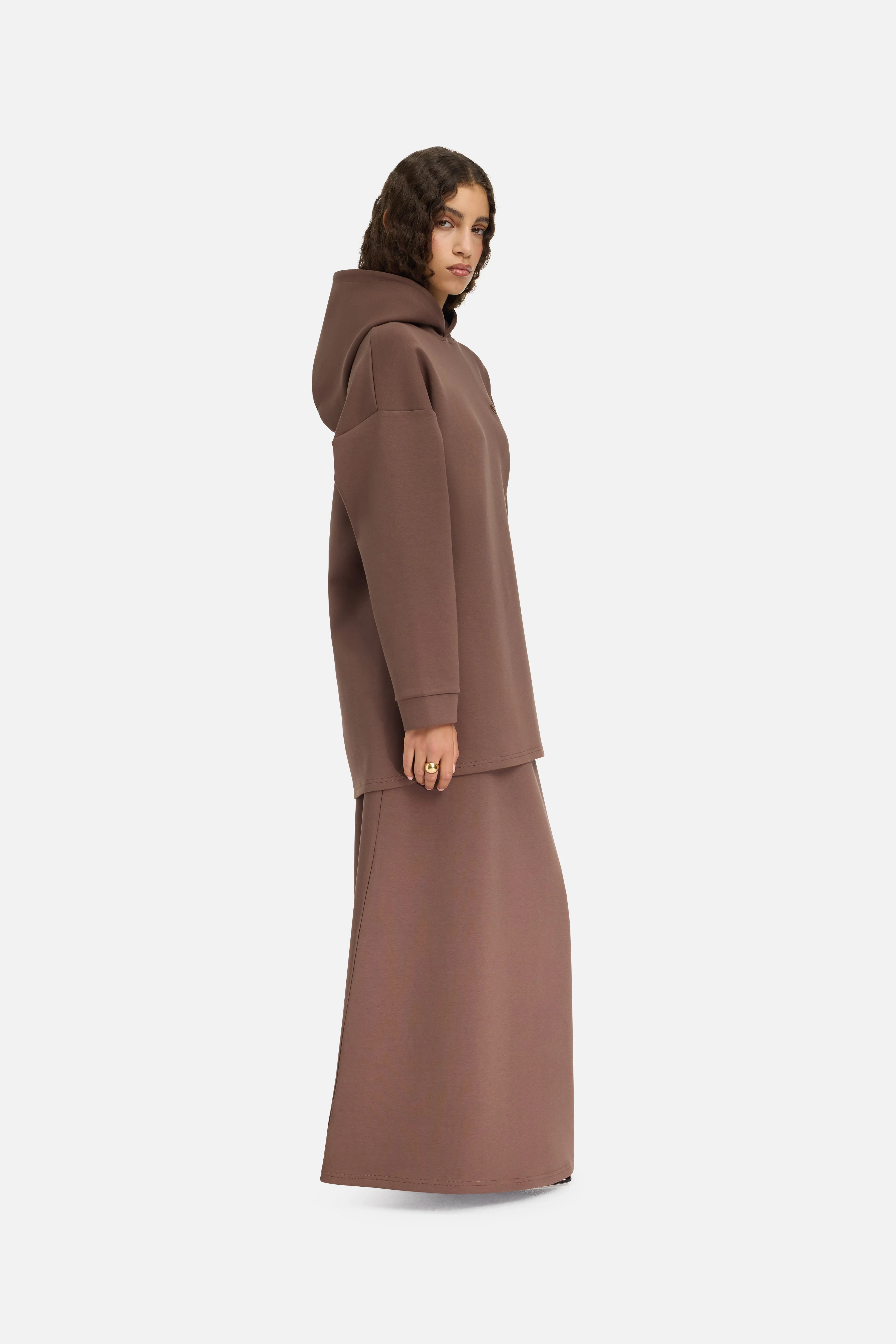 Comfy Skirt | Chocolate - Image 3
