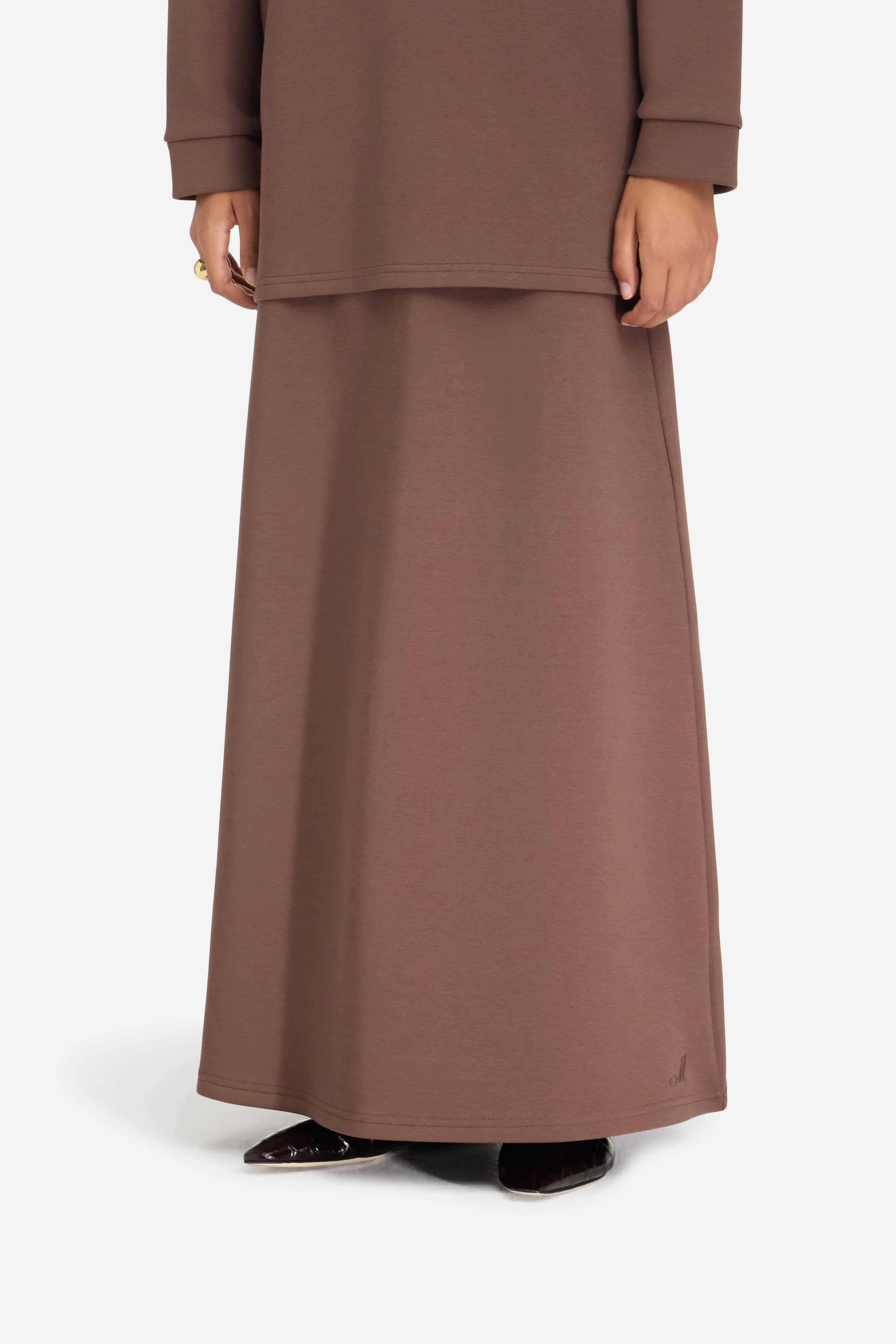 Comfy Skirt | Chocolate - Image 4