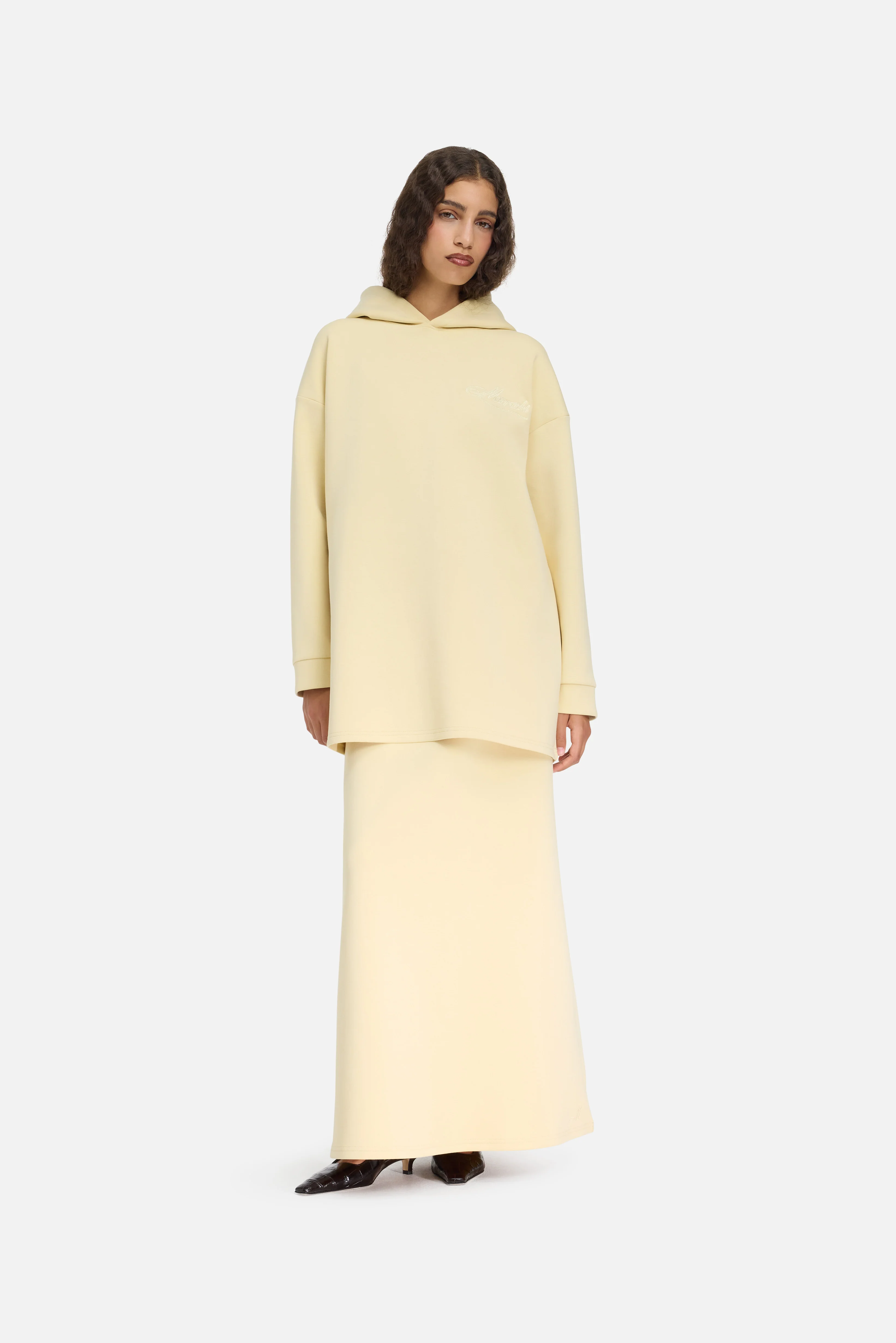 Comfy Skirt | White Honey