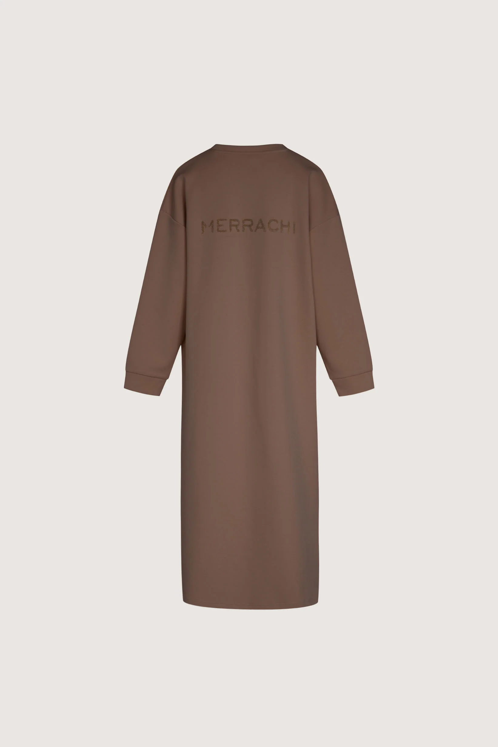 Comfy Sweater Dress | Ash Brown - Image 4