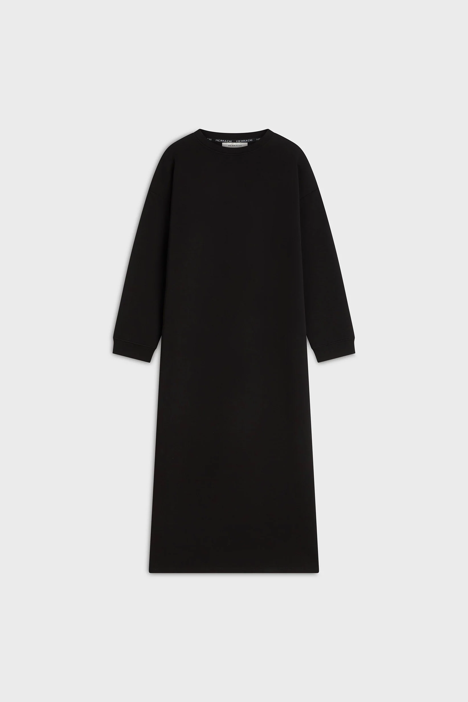 Comfy Sweater Dress | Black - Image 3