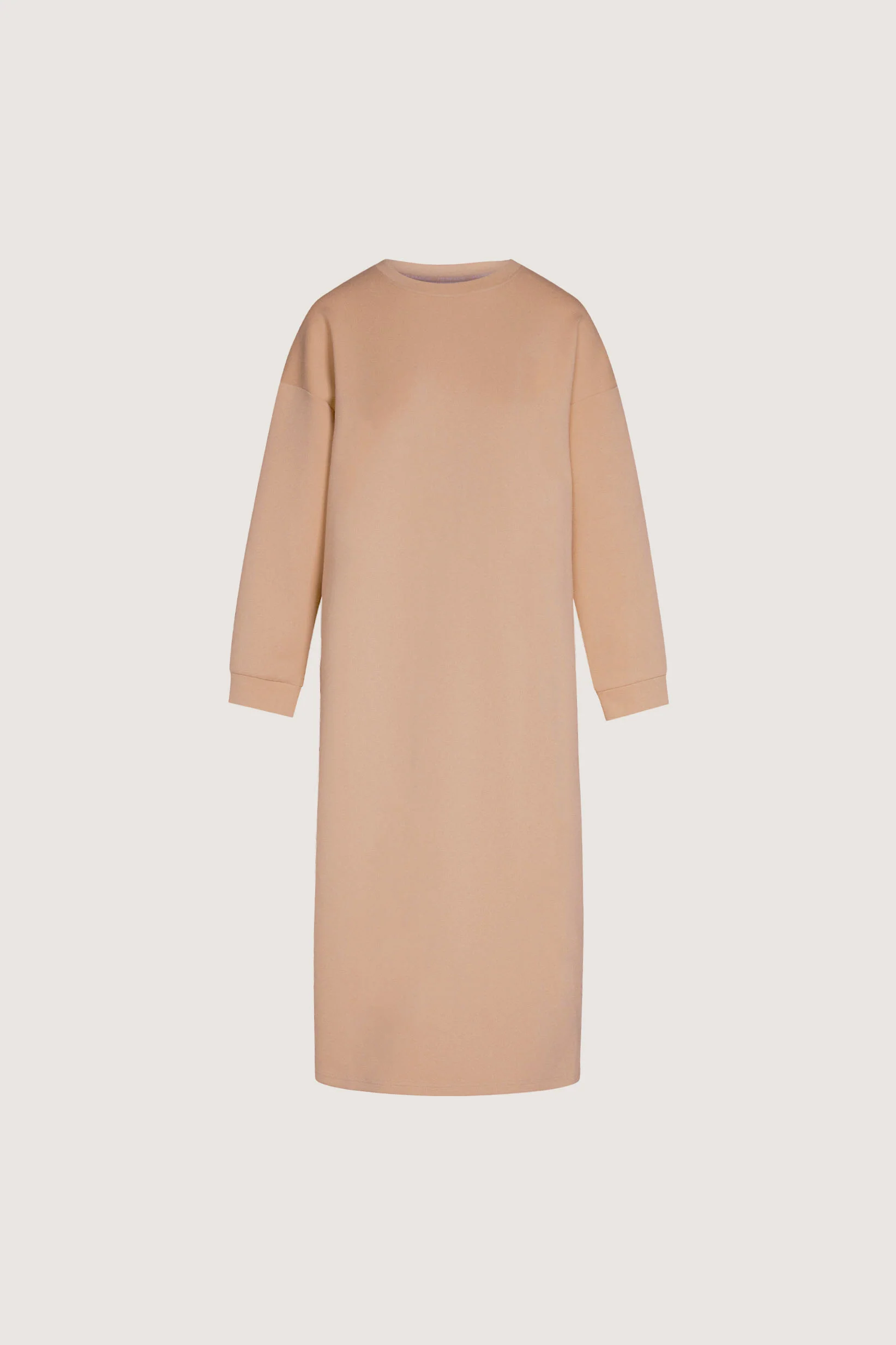 Comfy Sweater Dress | Dusty Peach - Image 3